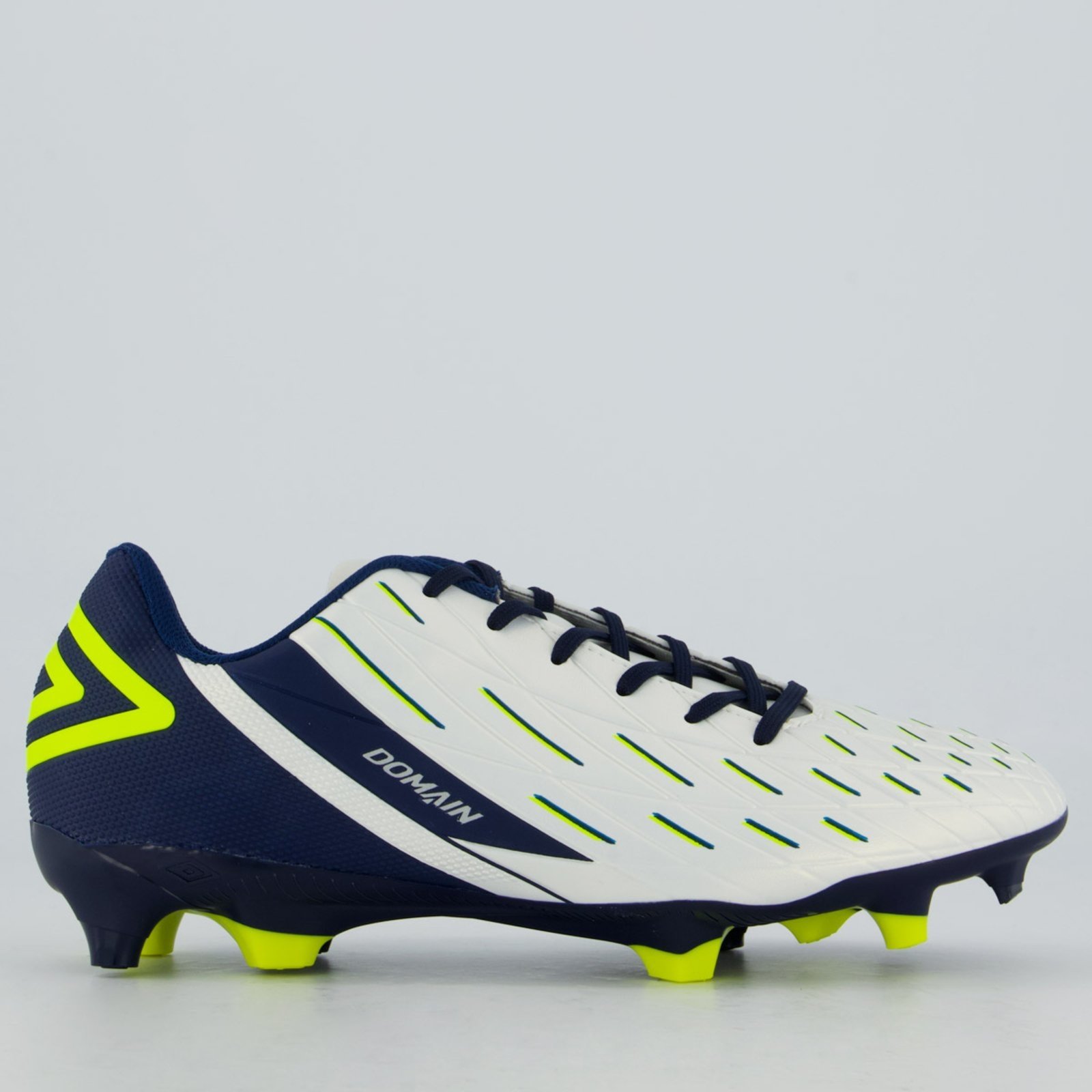 Chuteira Umbro Domain Campo Marinho e Verde