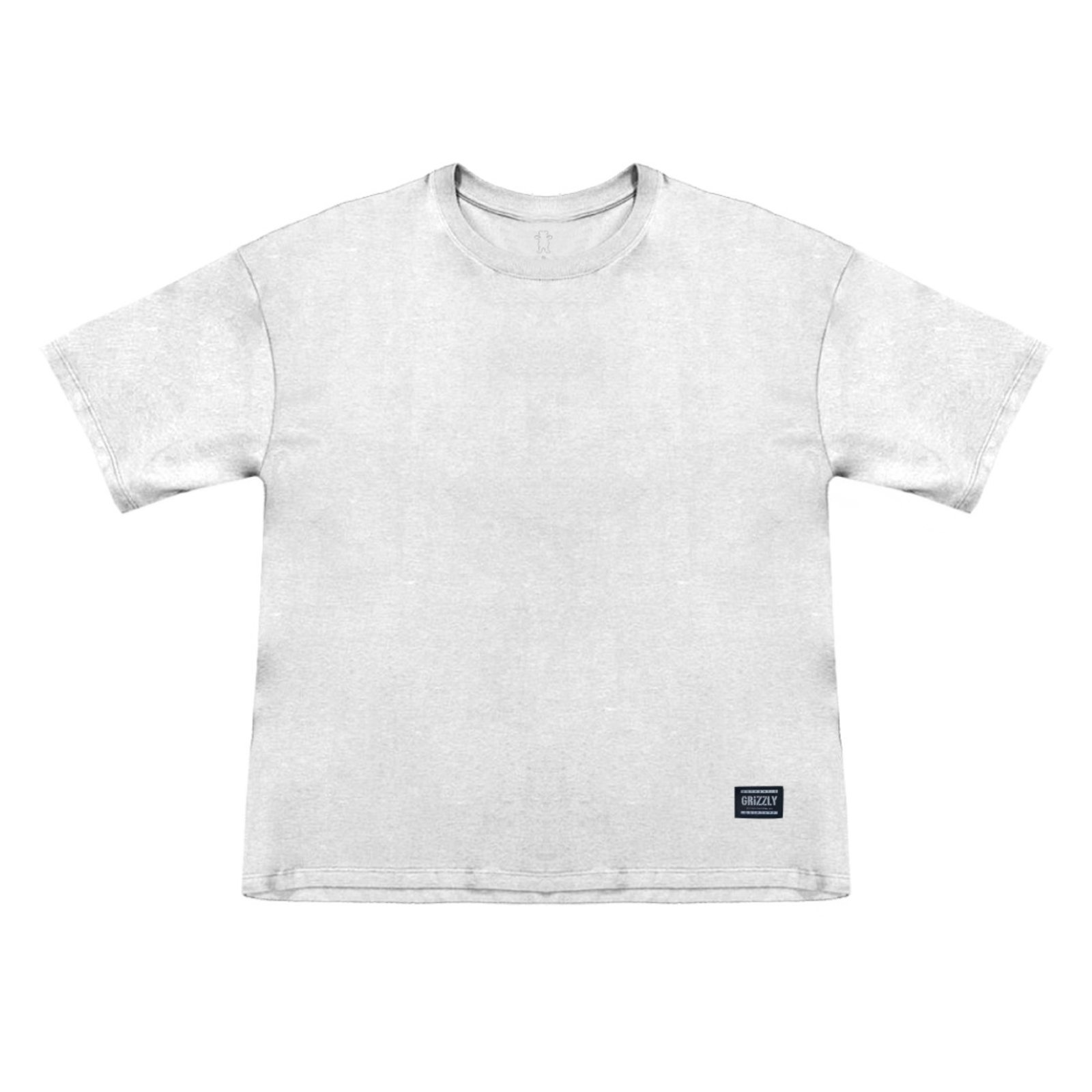 Camiseta Grizzly Blank Oversized - WHITE