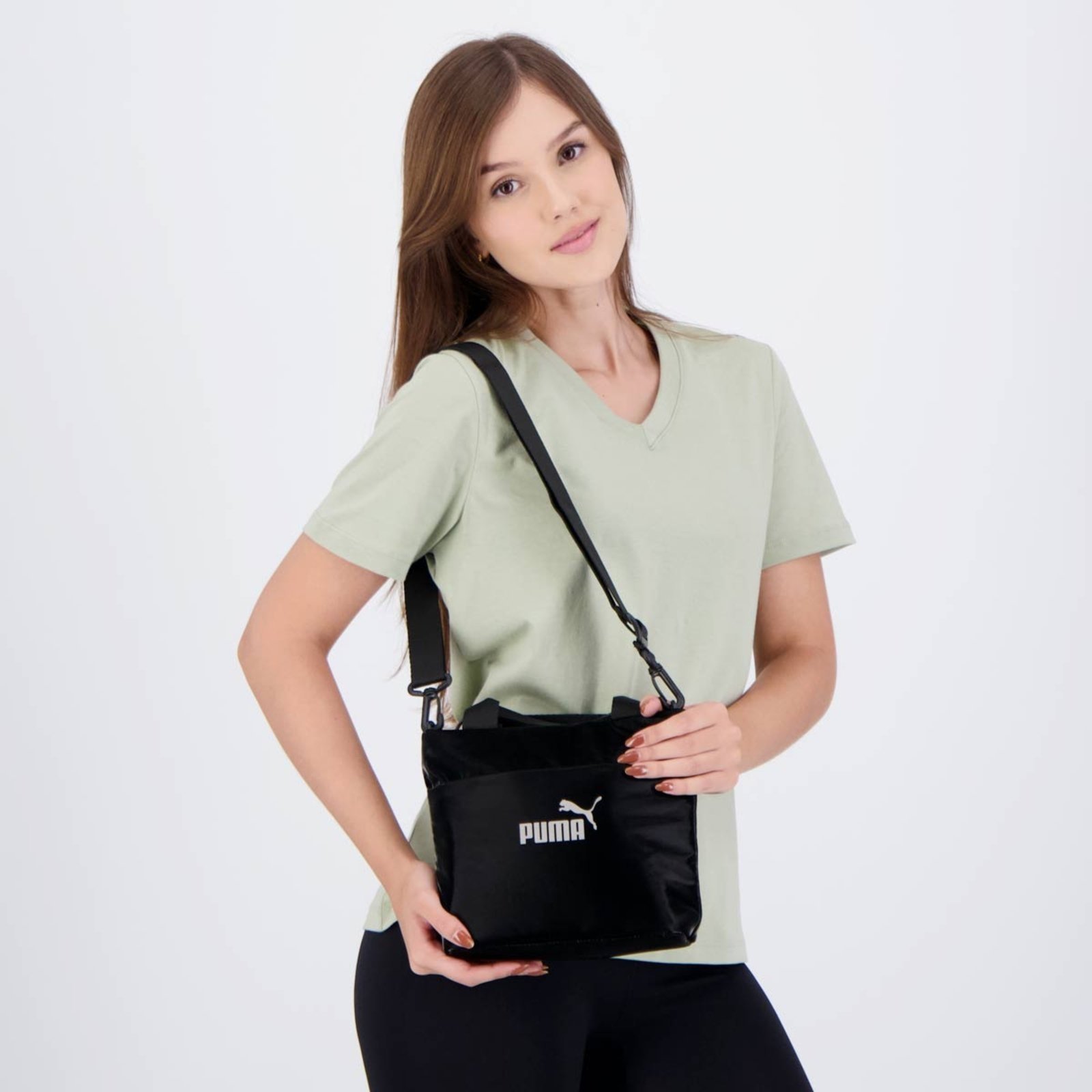 Bolsa Puma Mini Core Up Preto