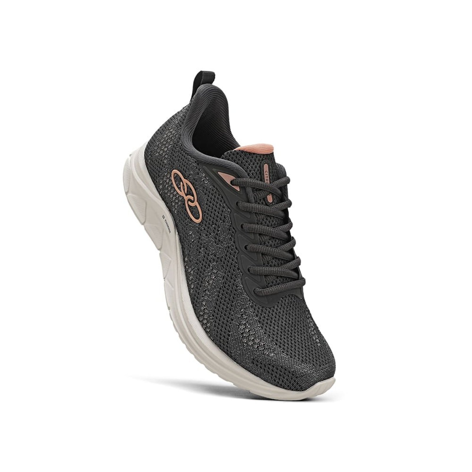 Vista 3 Tênis Olympikus Citrus 2 Feminino 35 cinza OLYMPIKUS cinza