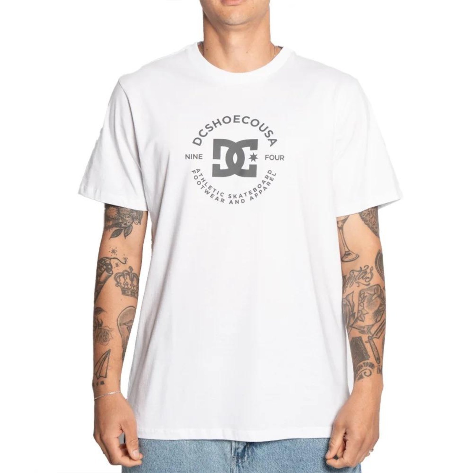 Camiseta DC Shoes Star Pilot WT25 Masculina Branco