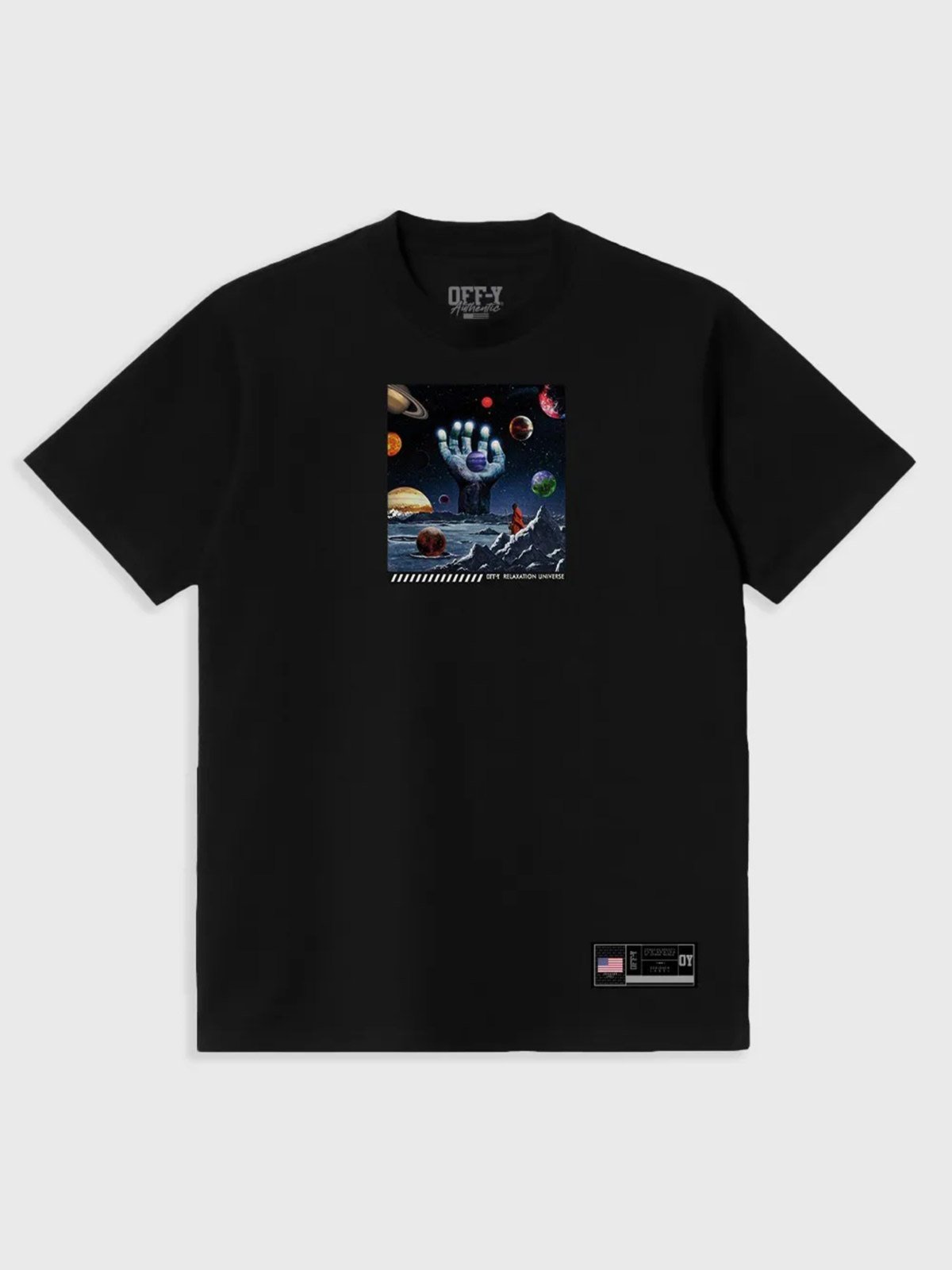 Camiseta Oversized Streetwear Off-Y Universo