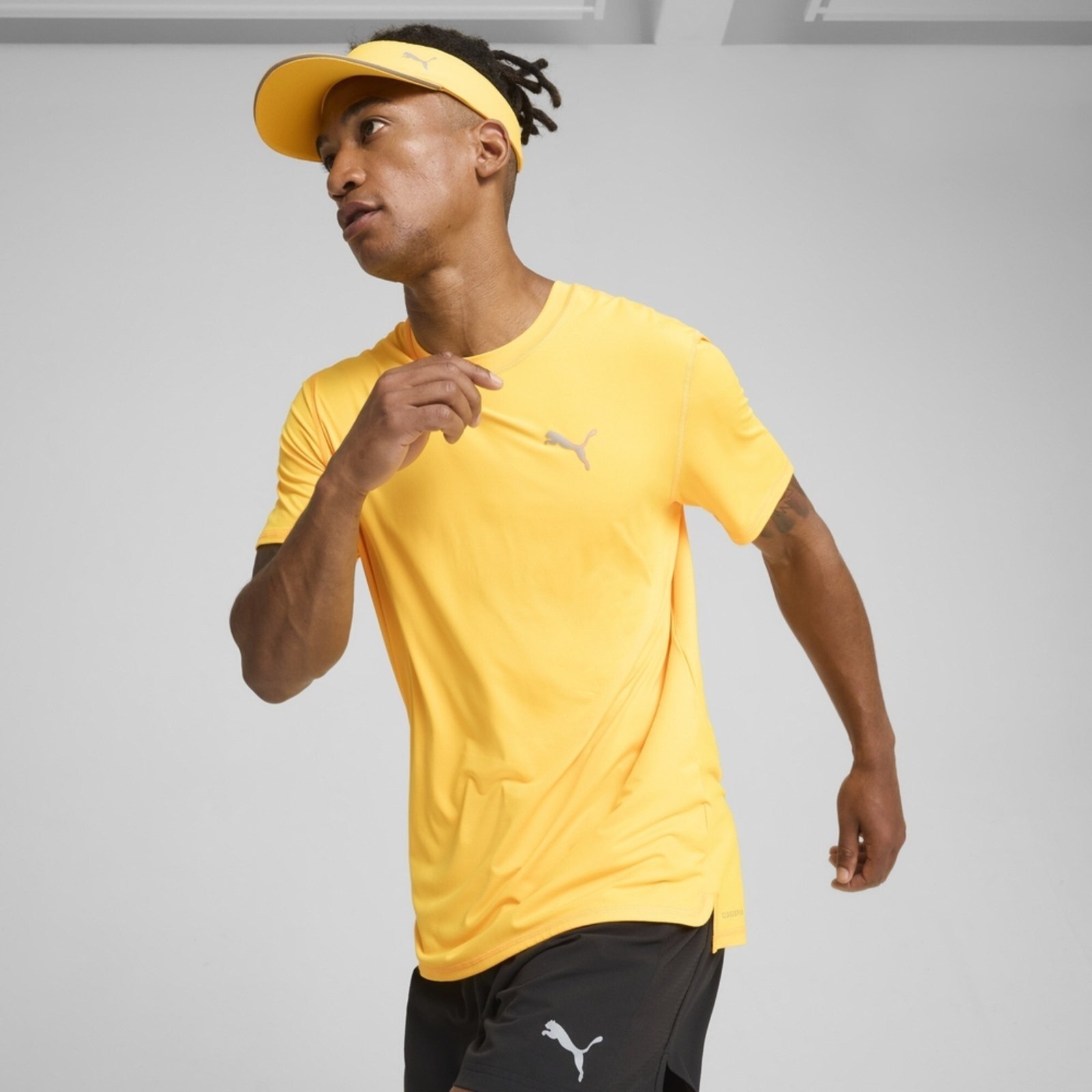 Vista 3 Viseira de Corrida Puma laranja Puma laranja