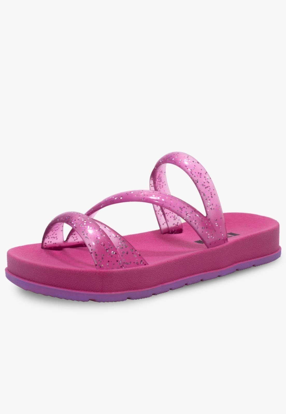 Infantil – Chinelo Pópidi Menina Glitter Rosa