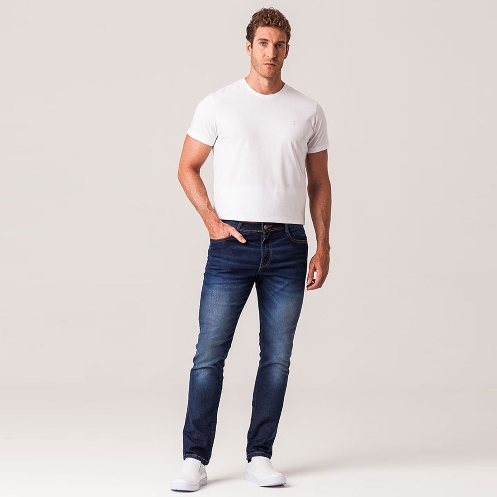 Calça Jeans Slim Masculina Zune INDIGO