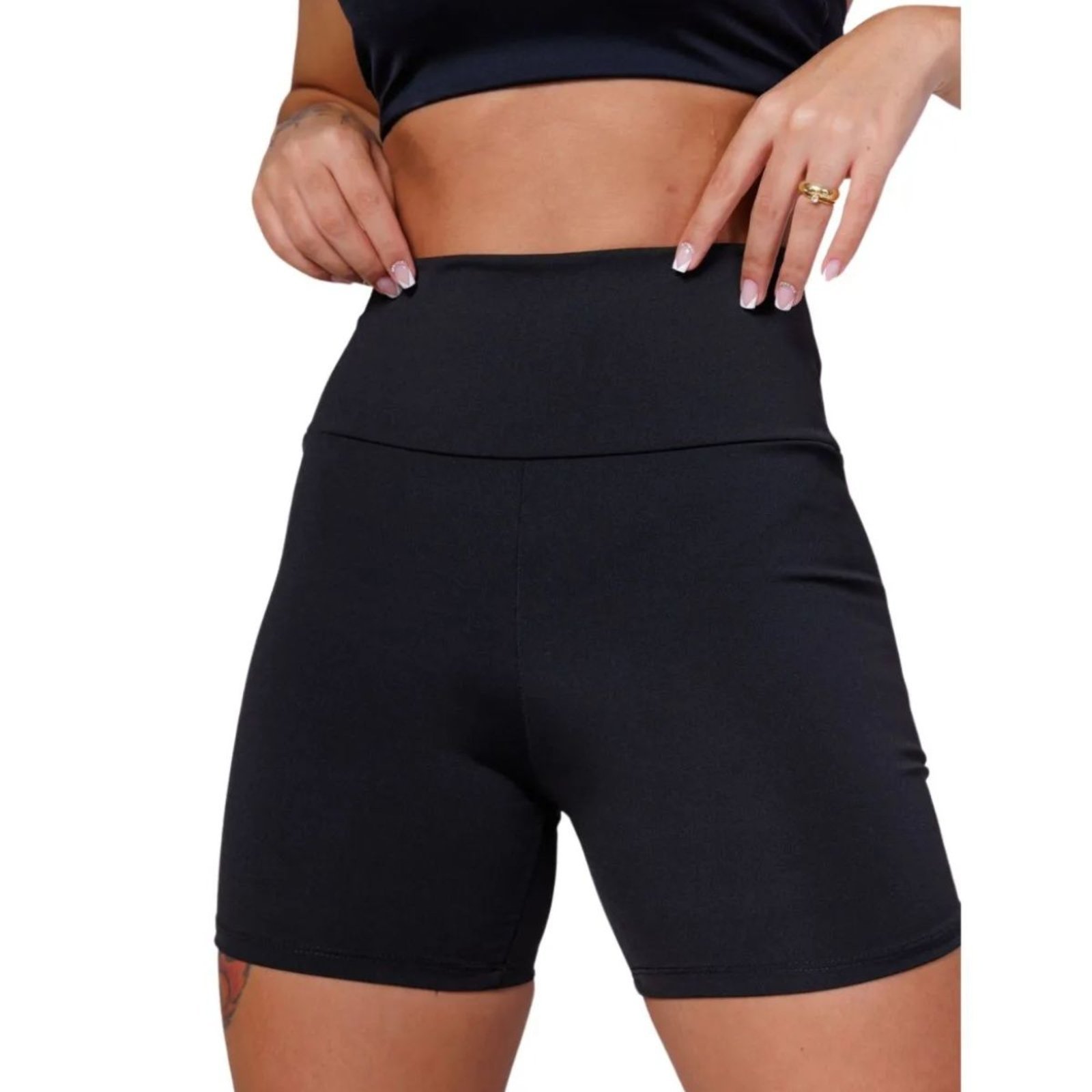 Shorts Fitness Feminino Corrente Marinha