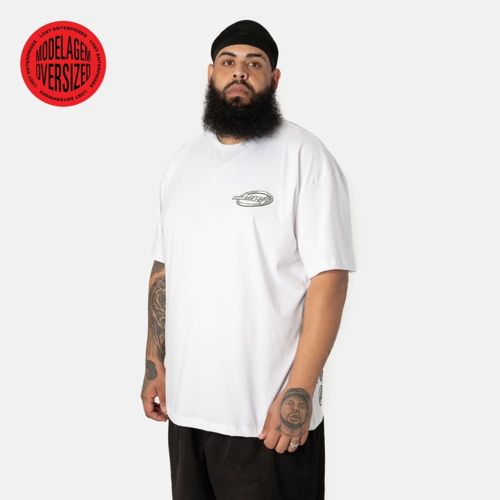 Vista 2 Tshirt Lost Chrome BRANCO branco chrome Lost branco chrome