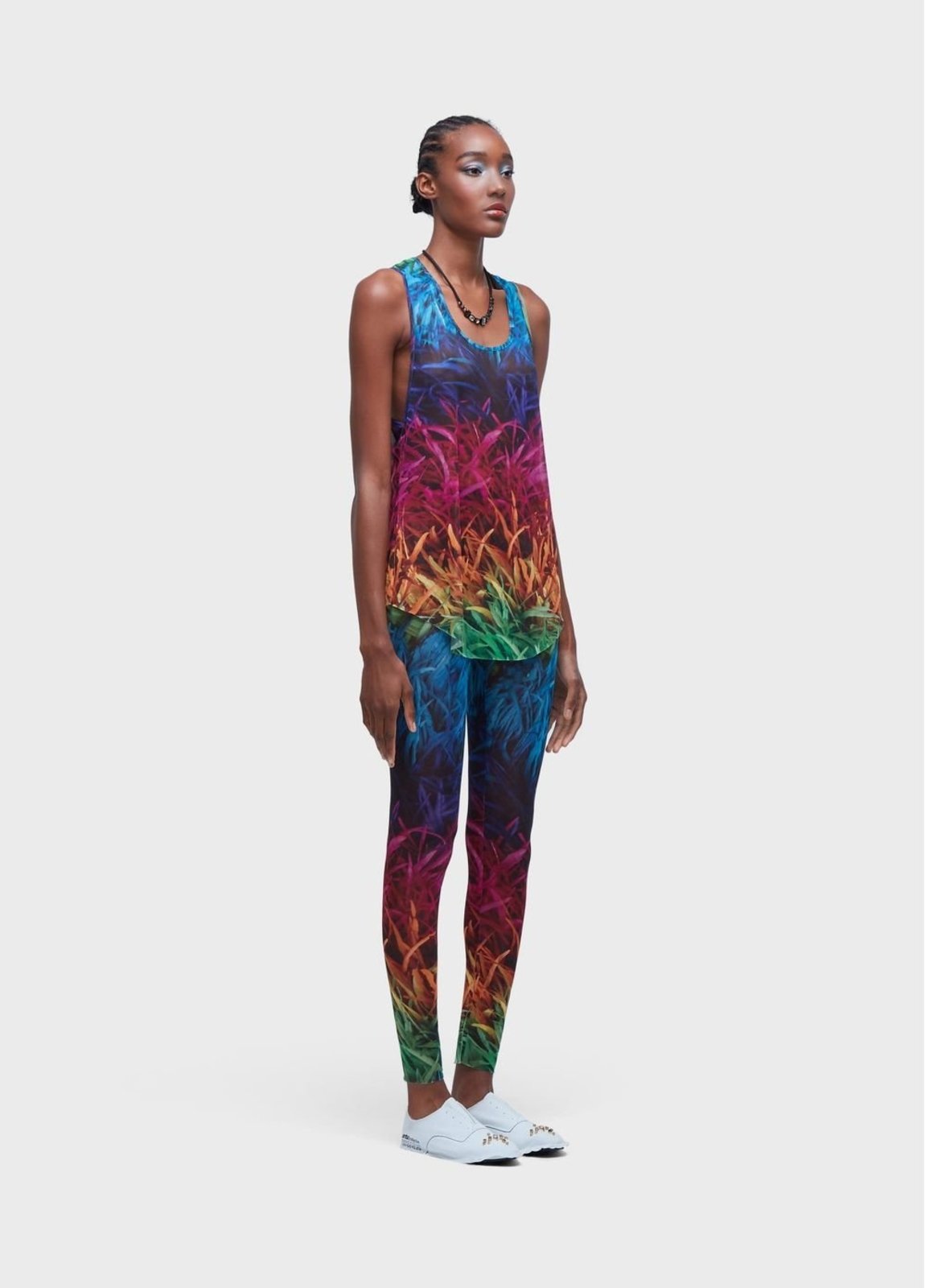 Legging tule plumas OSKLEN