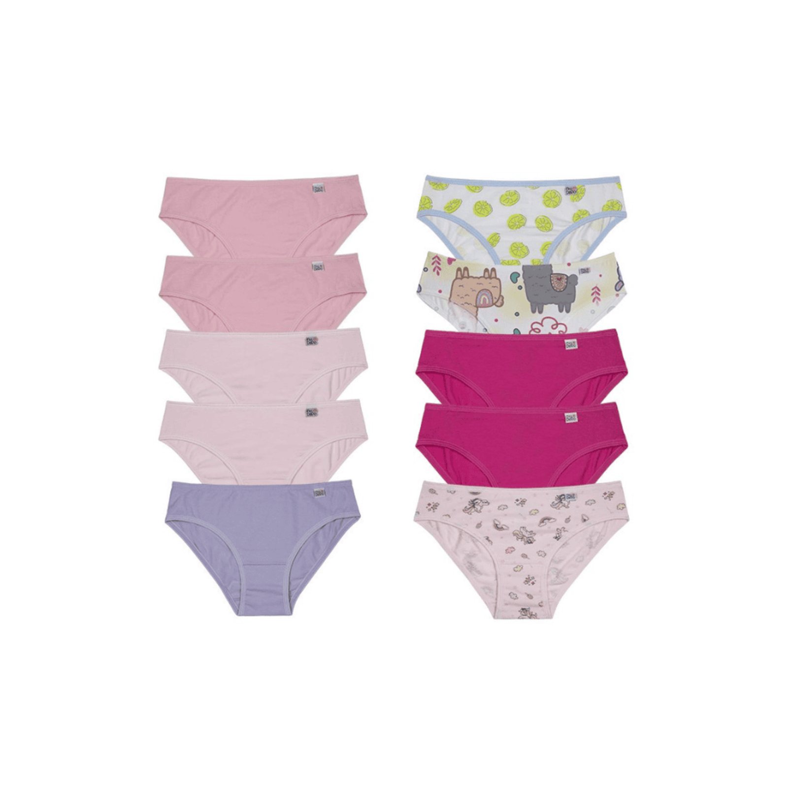 Calcinha Miss DelRio Em Cotton 512222 C/10