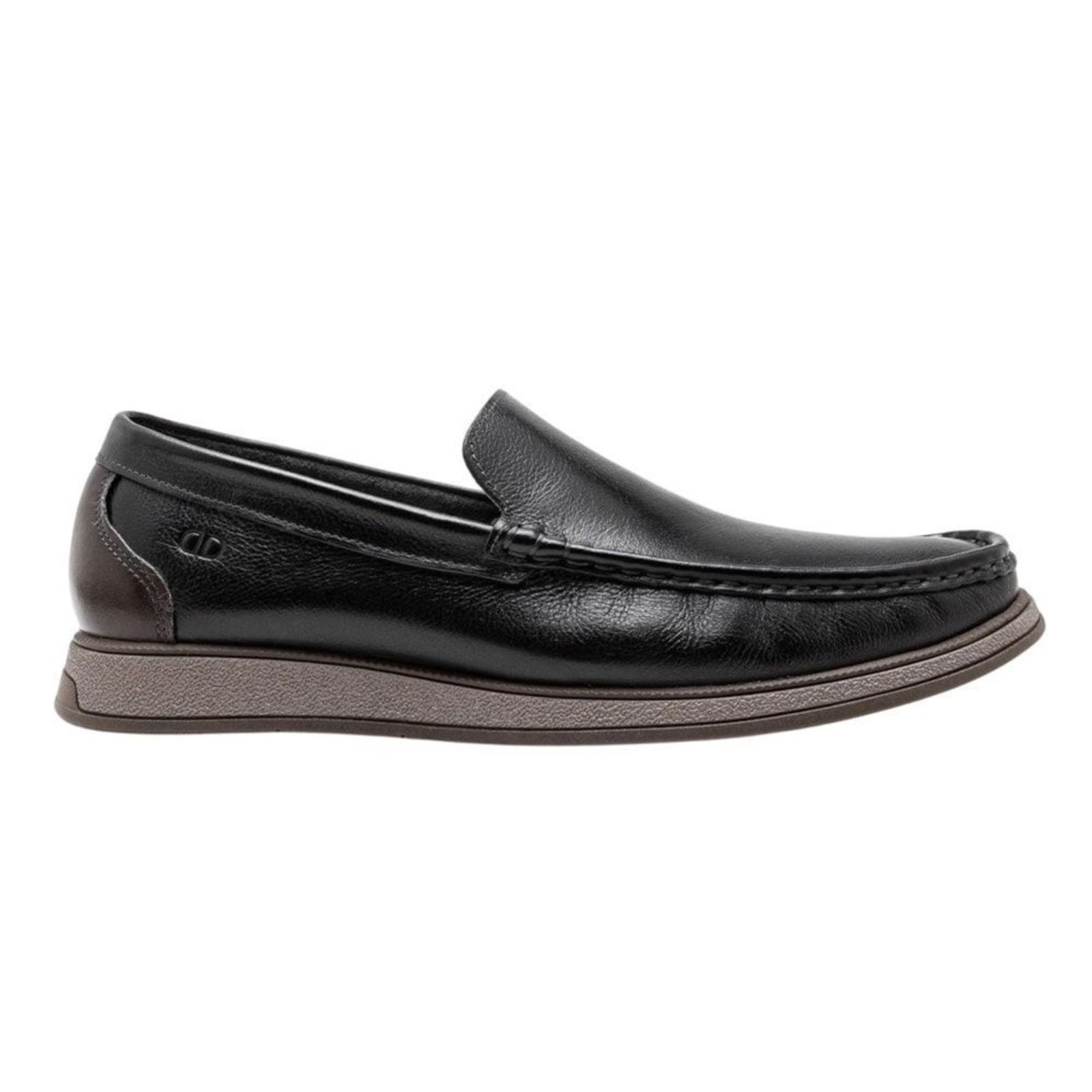 Mocassim Democrata Nash Masculino - Preto - democrata