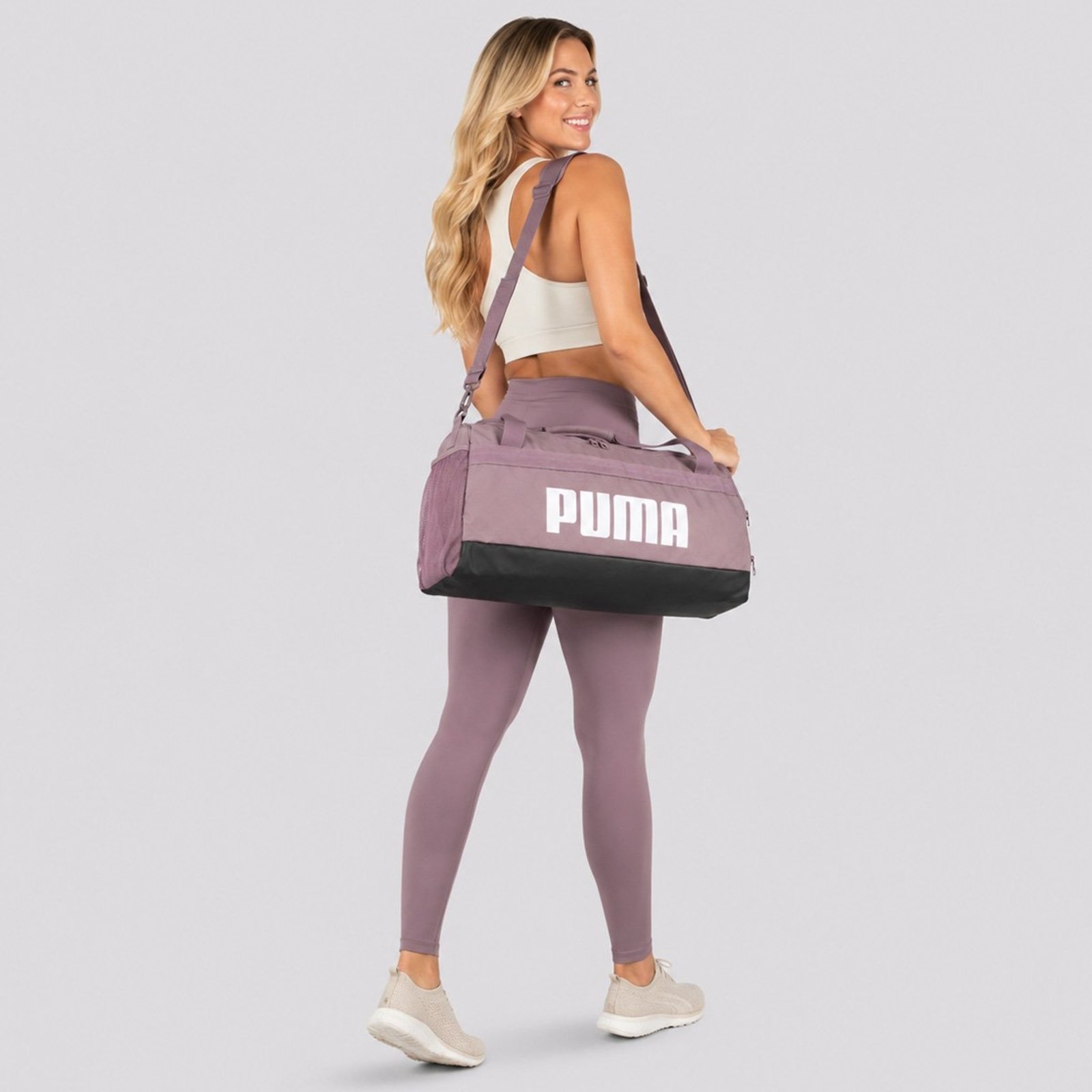 Bolsa Puma Challanger Média Esportiva Lilás