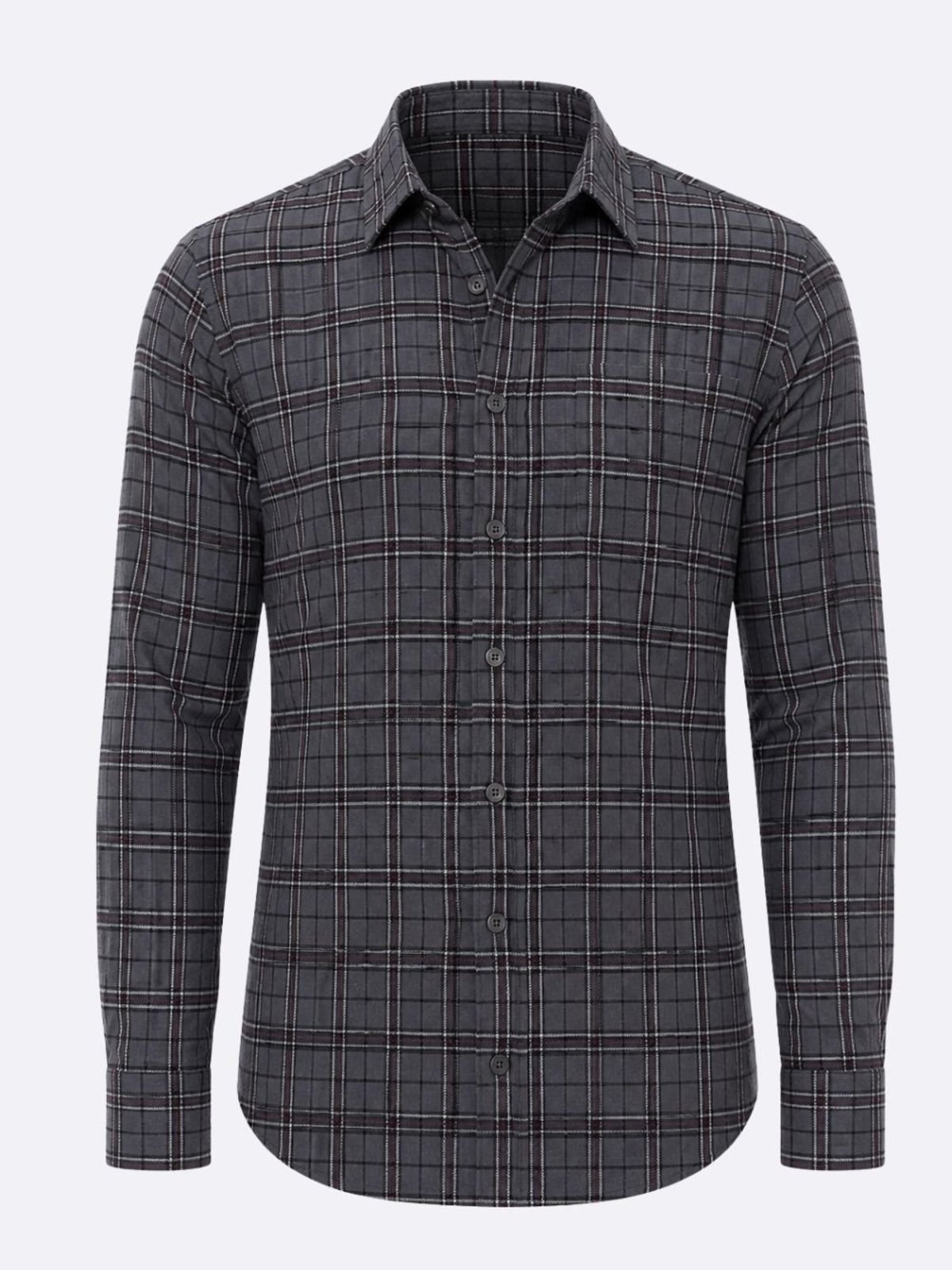 Camisa Xadrez Masculina Manga Longa Crocker - 50410
