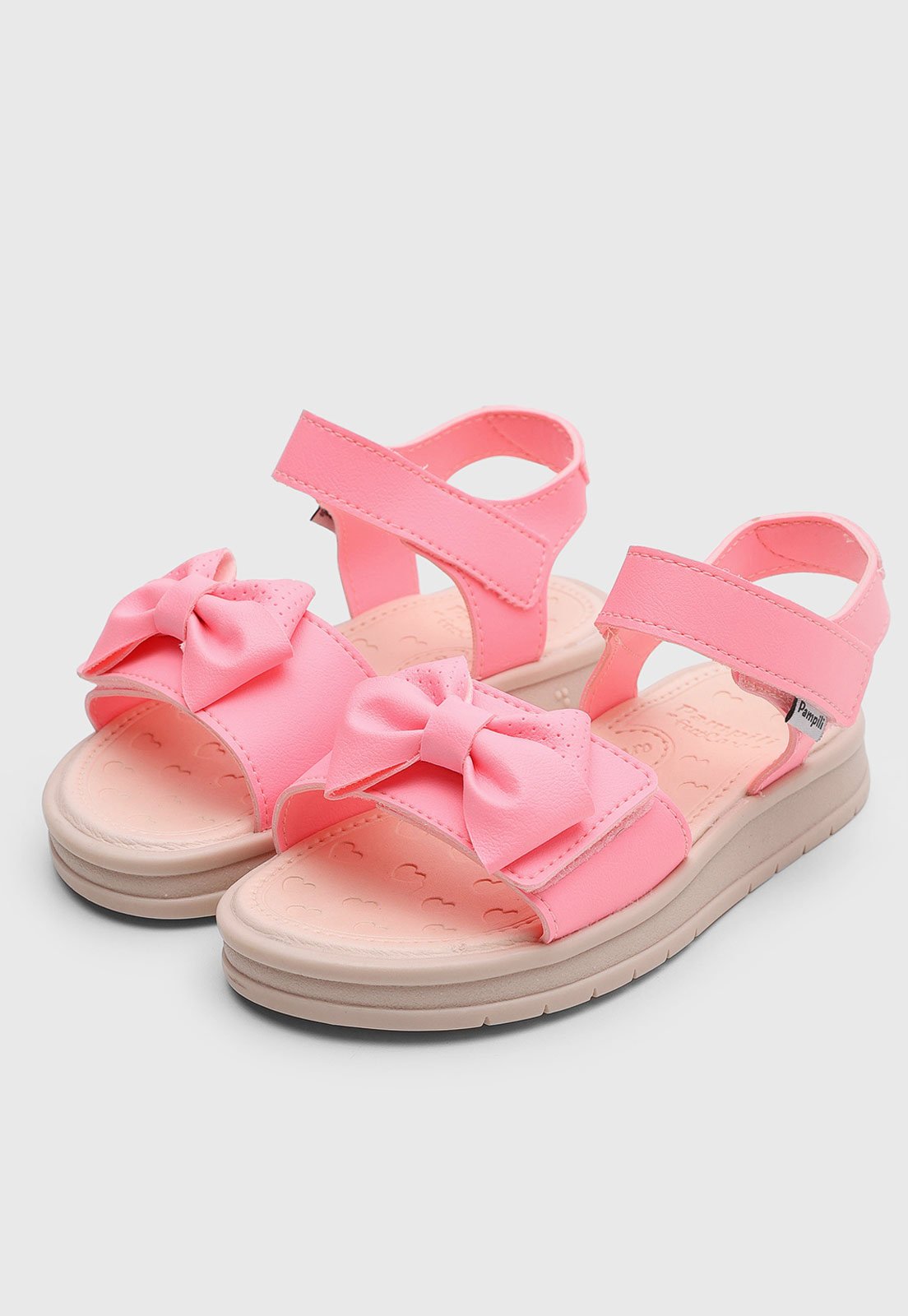 Vista 2 Infantil - Sandália Pampili Papete Petit rosa Pampili rosa
