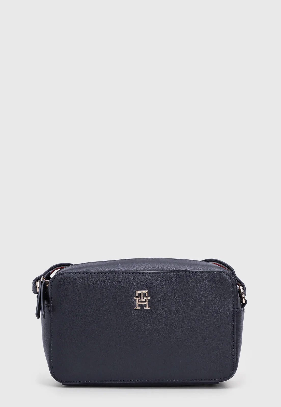 Vista 2 Bolsa Feminina Tommy Hilfiger Média Logo azul marinho Tommy Hilfiger azul marinho