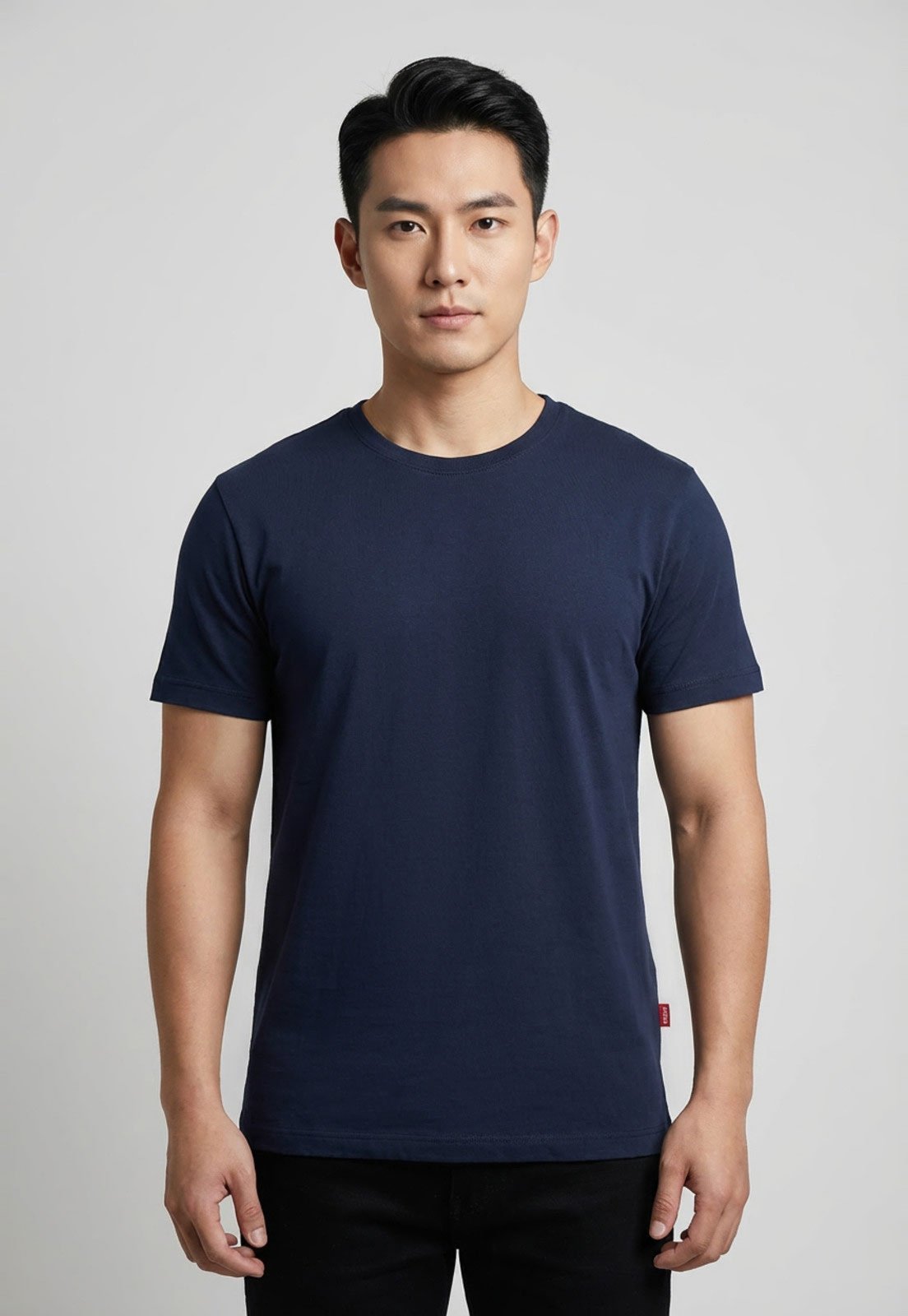 Camiseta Masculina Forum Gola Careca Azul Marinho