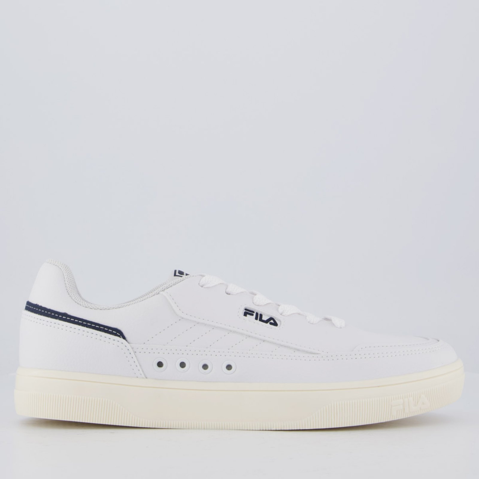 Tênis Fila Vortex Branco e Marinho