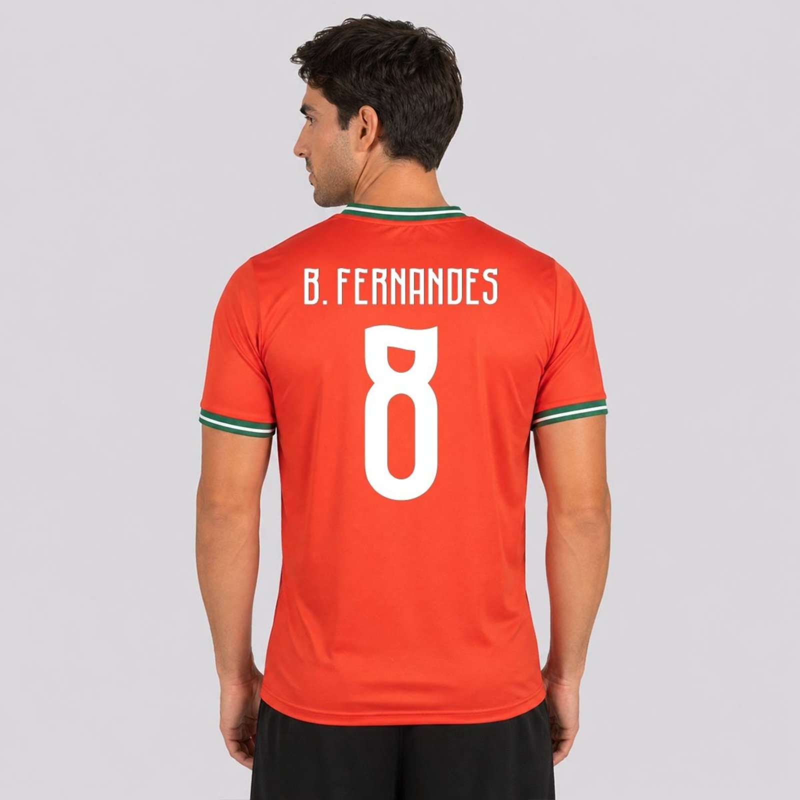 Camisa Portugal Clássica 8 B. Fernandes