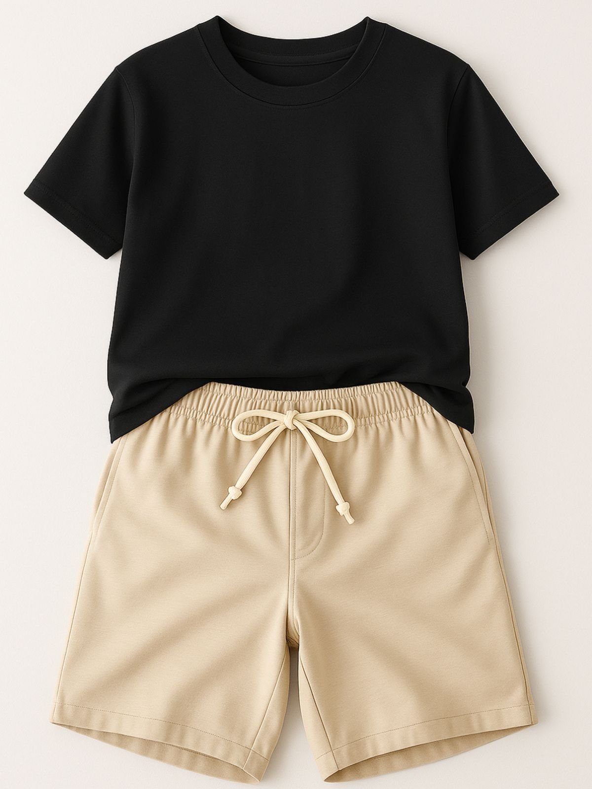 Infantil - Conjunto Masculino Básico Preto