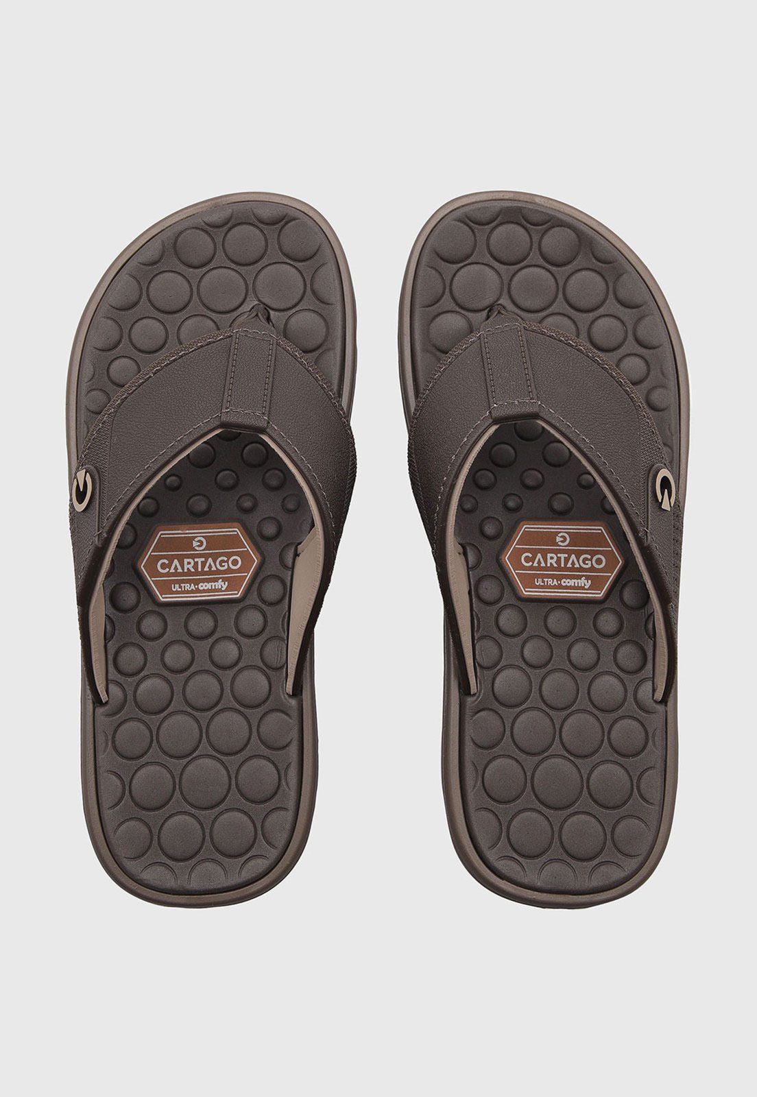 Chinelo Masculino Cartago Vêneto IV Marrom