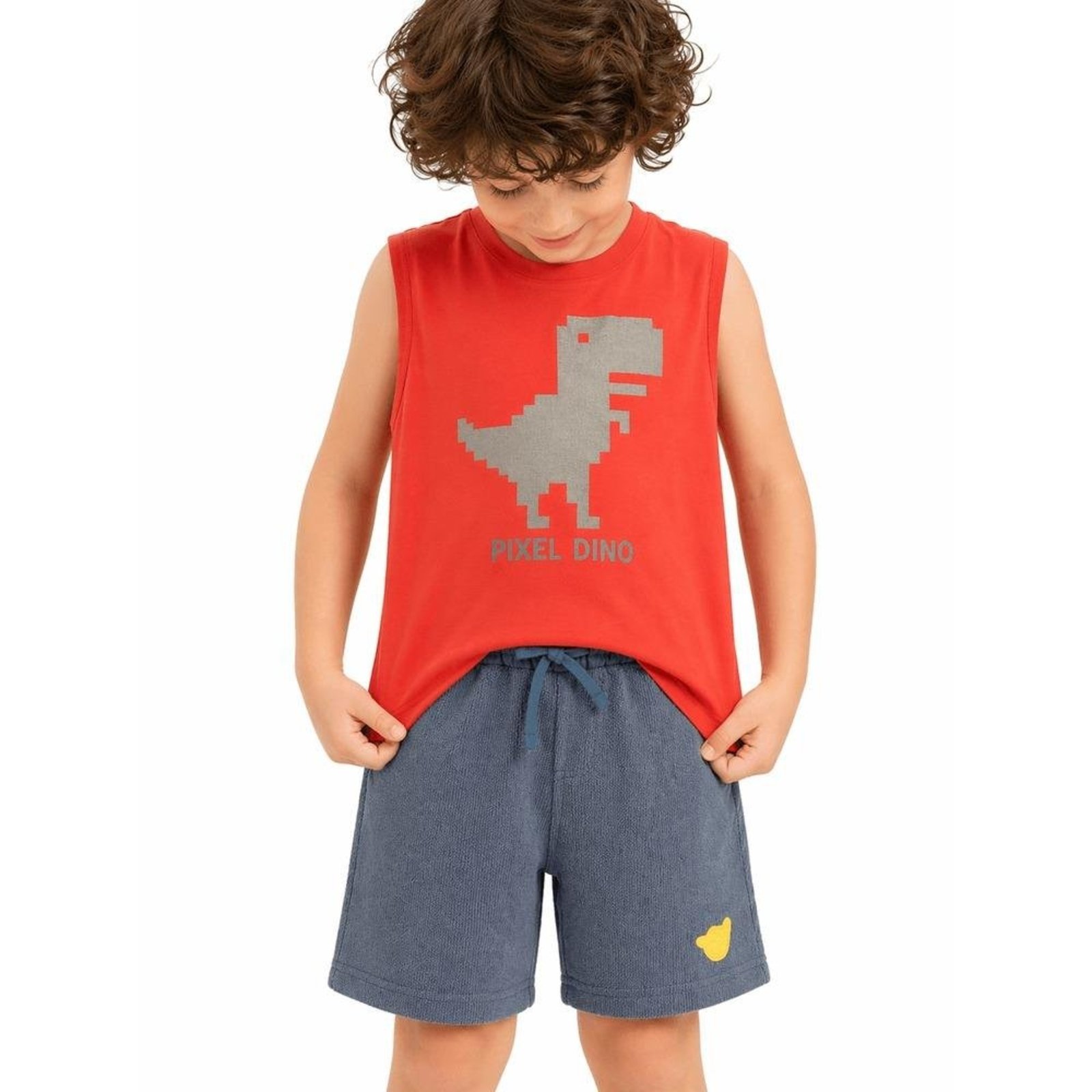 Infantil - Bermuda Menino Radical Alphabeto