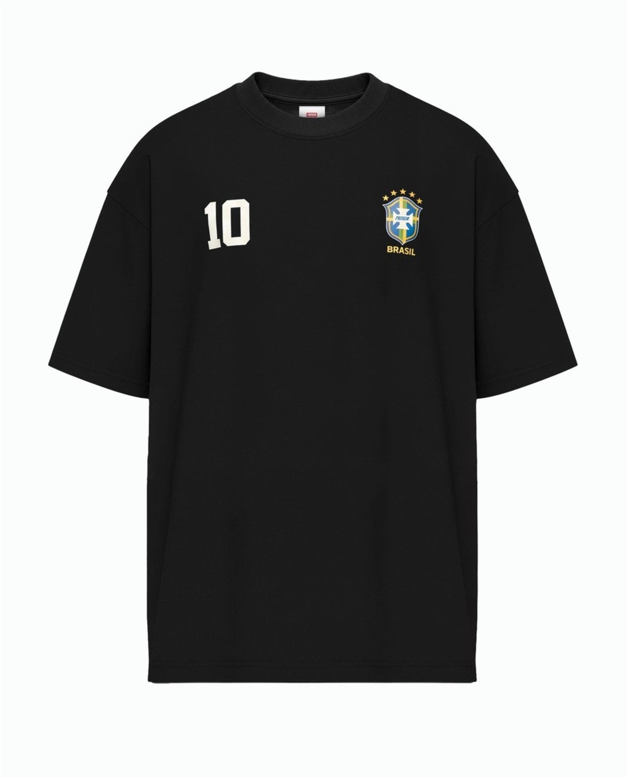 Camiseta Copa Brasil Football Club Preta PRETO