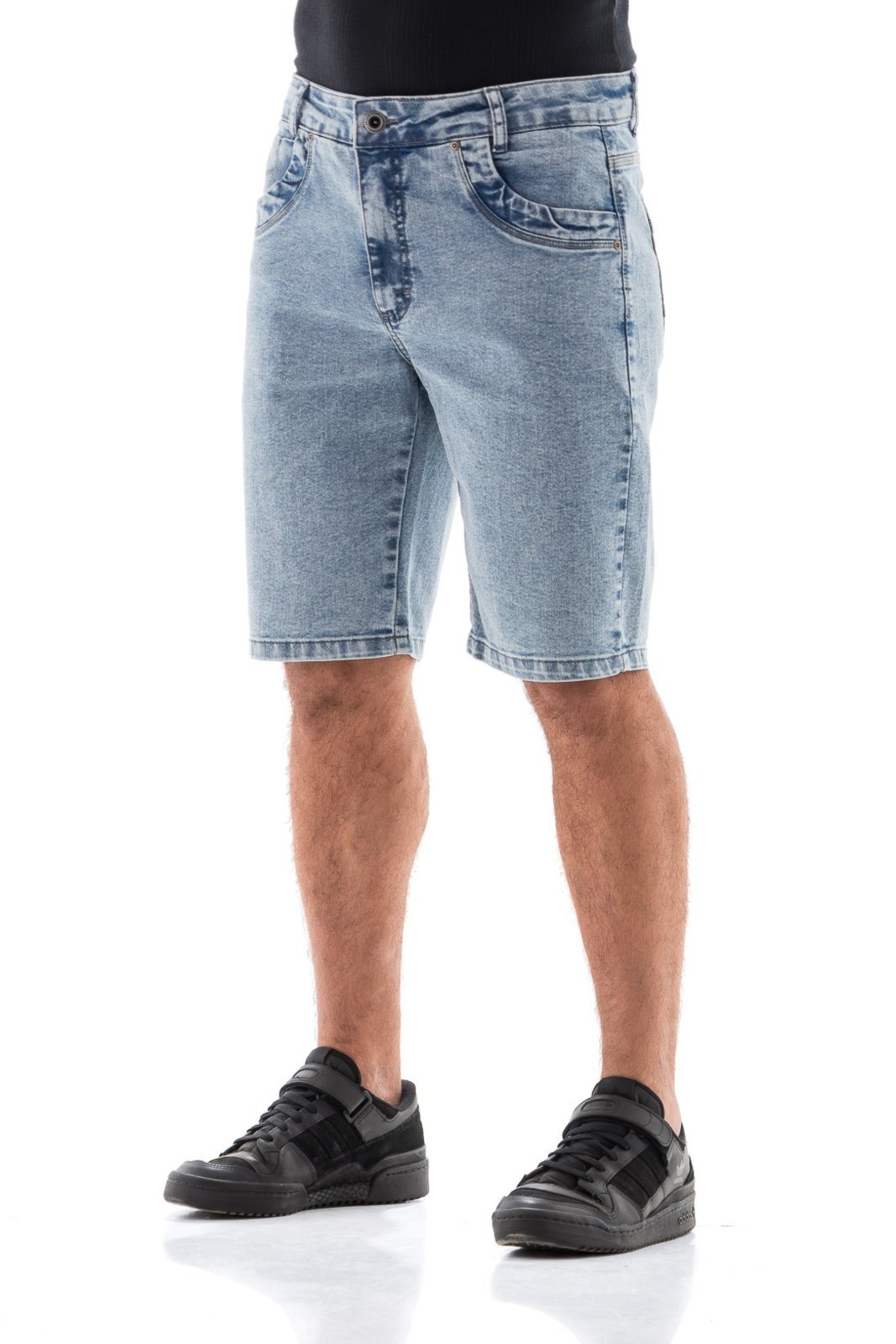 Vista 2 Bermuda Masculina Arauto Confort Lord ARAUTO JEANS azul/jeans ARAUTO JEANS azul/jeans