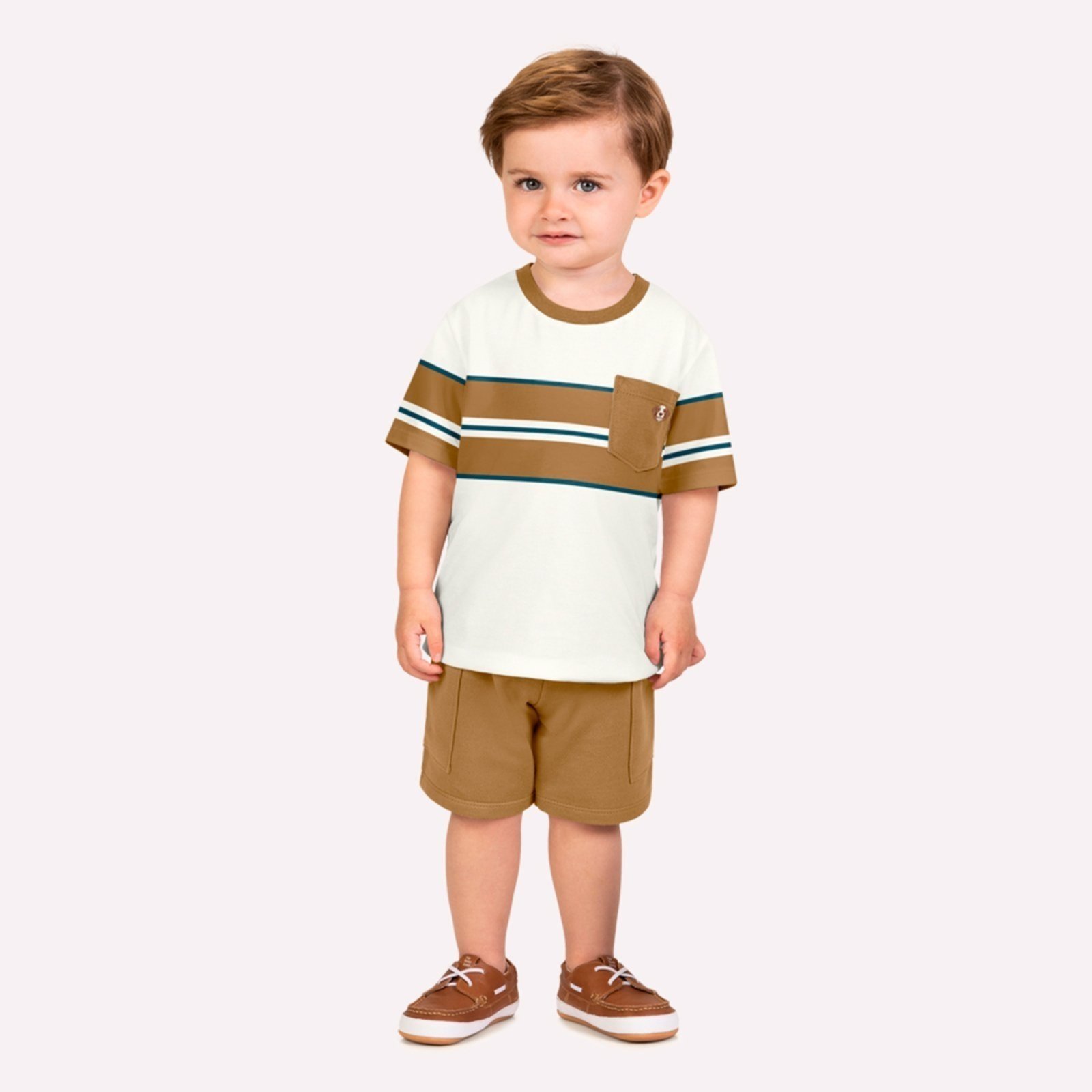 Infantil - Conjunto Menino em Algodão Milon