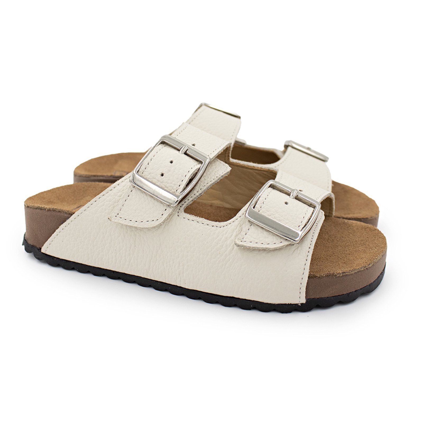 Vista 2 Infantil - Sandalia Menino Blue Oliver Couro Gelo Blue Infantis off-white blue Blue Infantis off-white blue