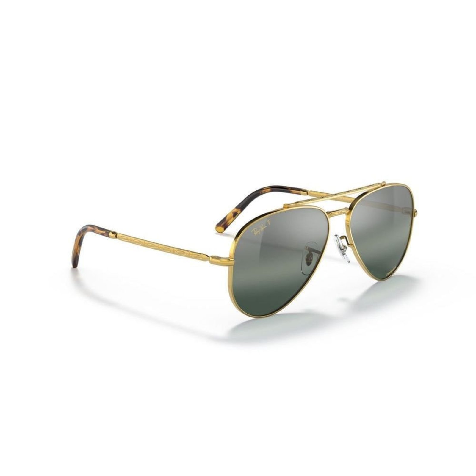 Vista 3 Óculos de Sol Ray-Ban New Aviator Polarized+ Lenses dourado dourado