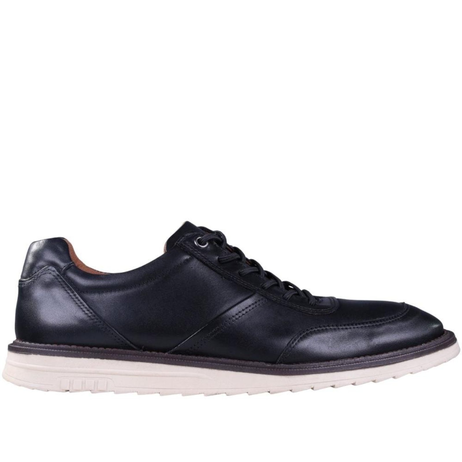 Sapato Masculino Cambridge em Couro Zariff Cbg003 Preto Incolor