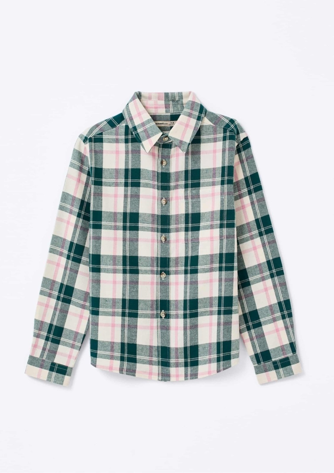 Infantil – Camisa Menina Regular Fio Tinto Xadrez