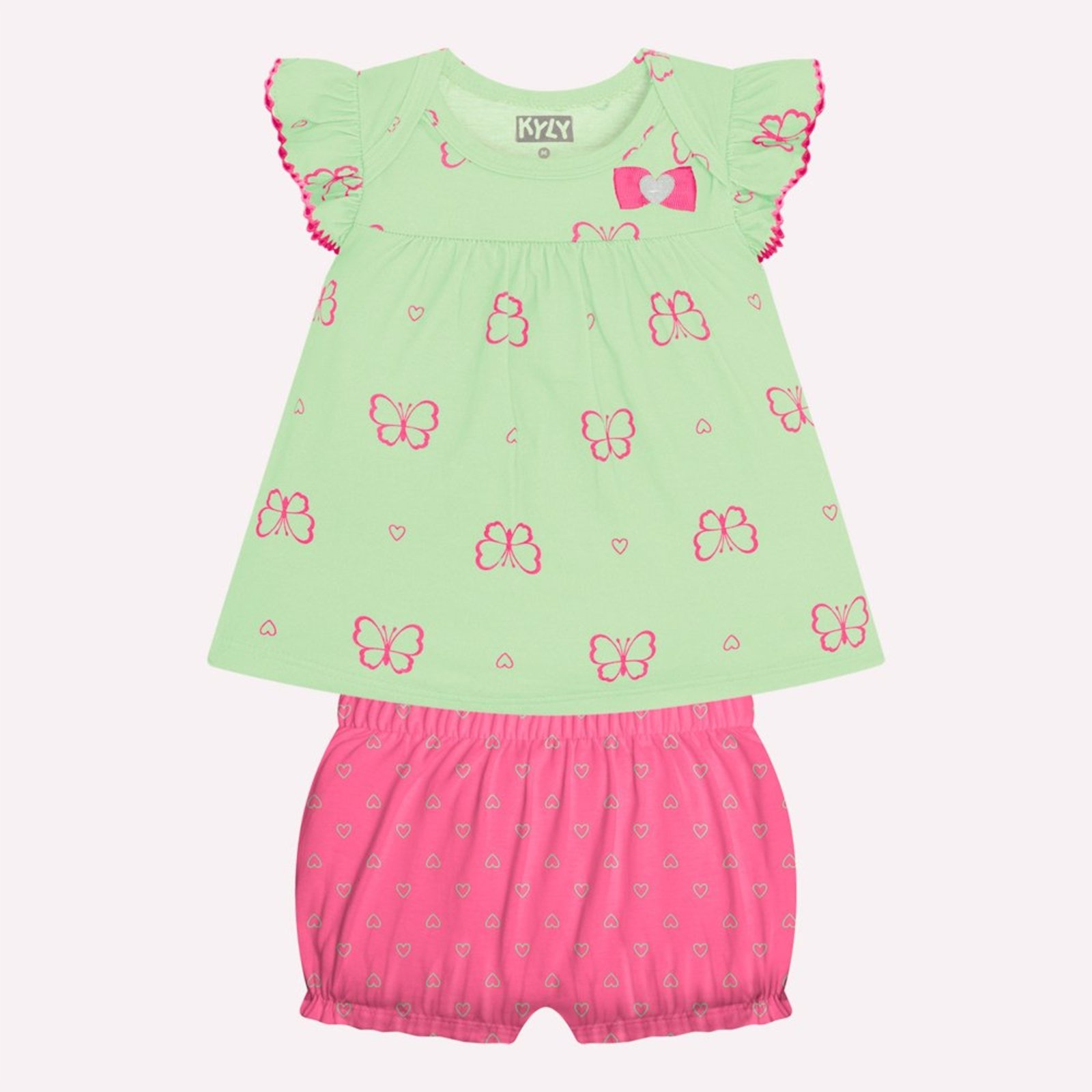 Infantil - Conjunto Menina Borboletas Kyly
