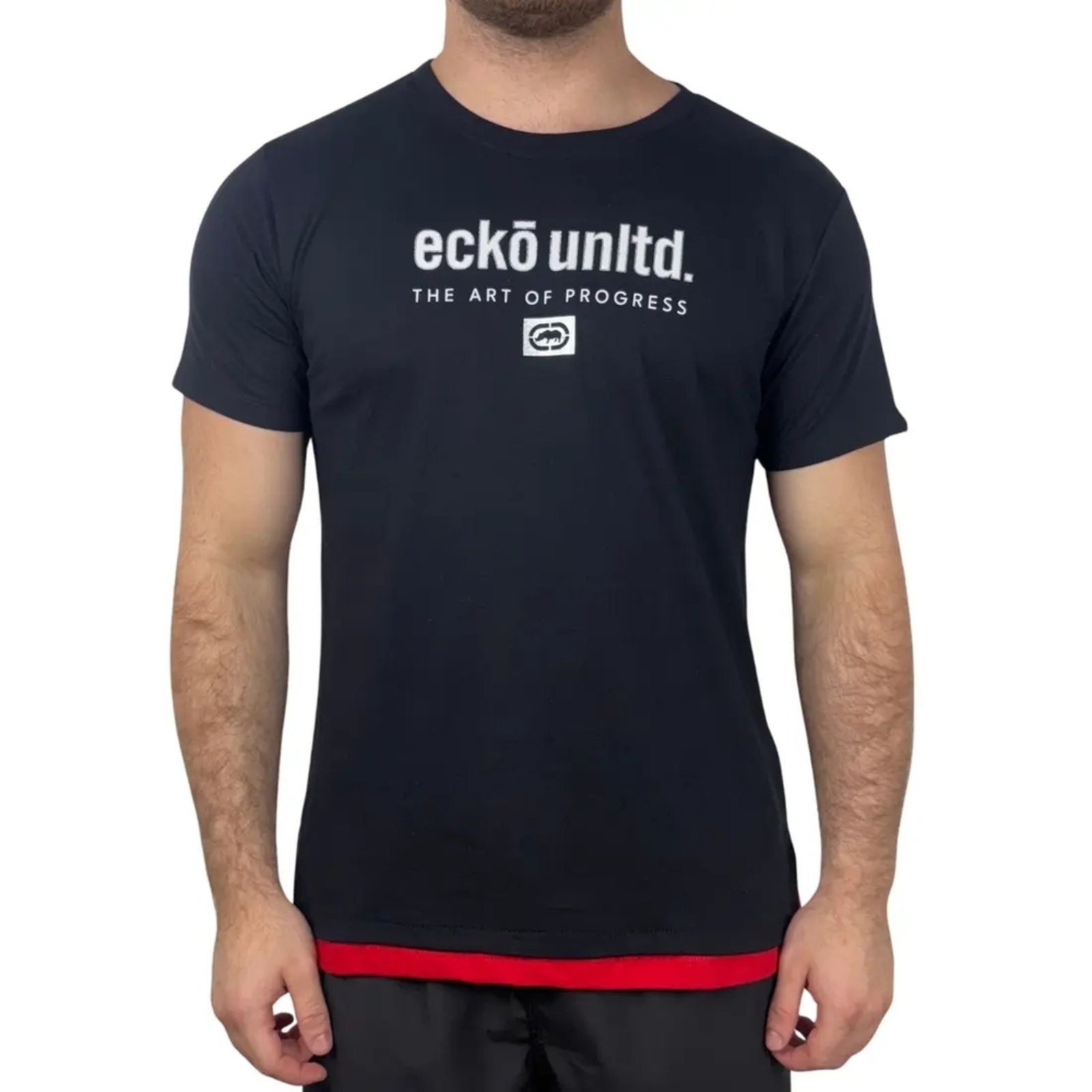 Camiseta Ecko Color Bar