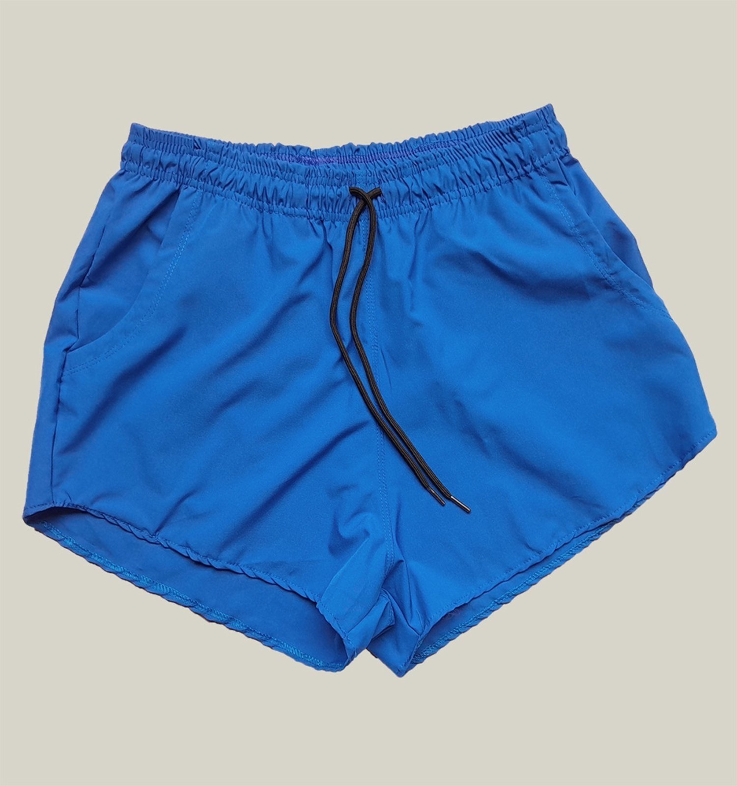 Shorts Praia Feminino Elastano Premium WSS Basic Azul
