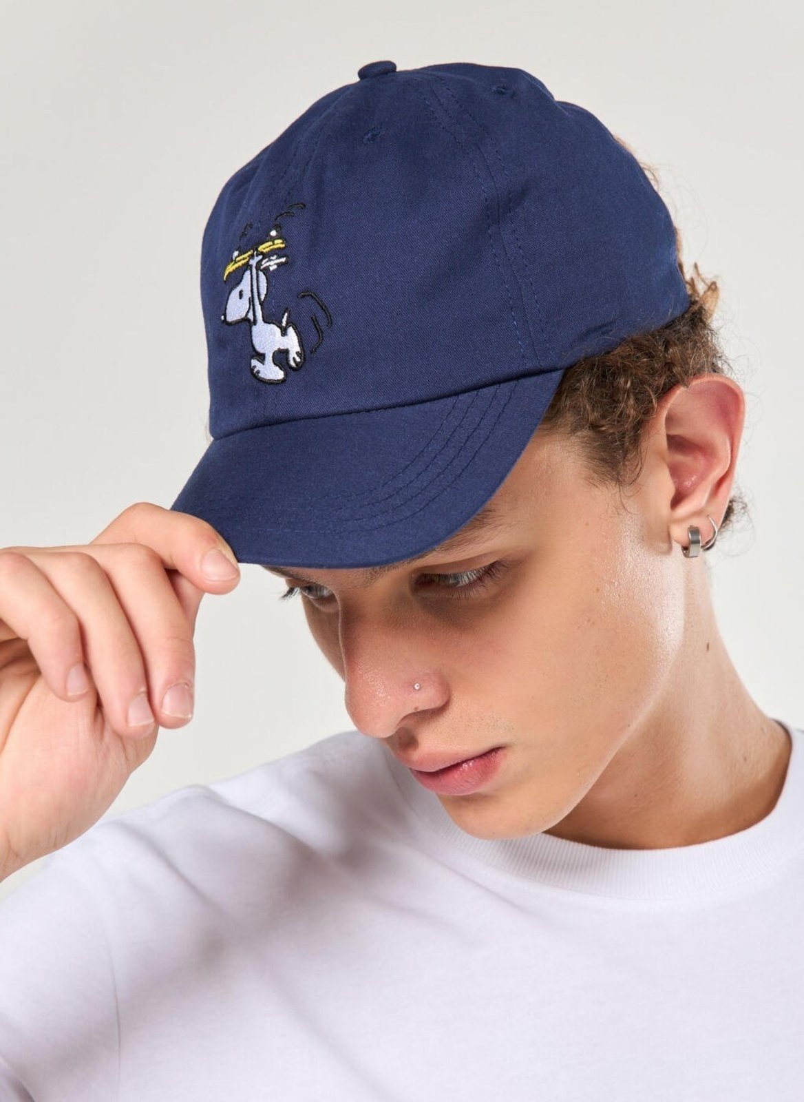 Vista 3 Boné Marinho Snoopy Skate Youcom azul marinho Youcom azul marinho