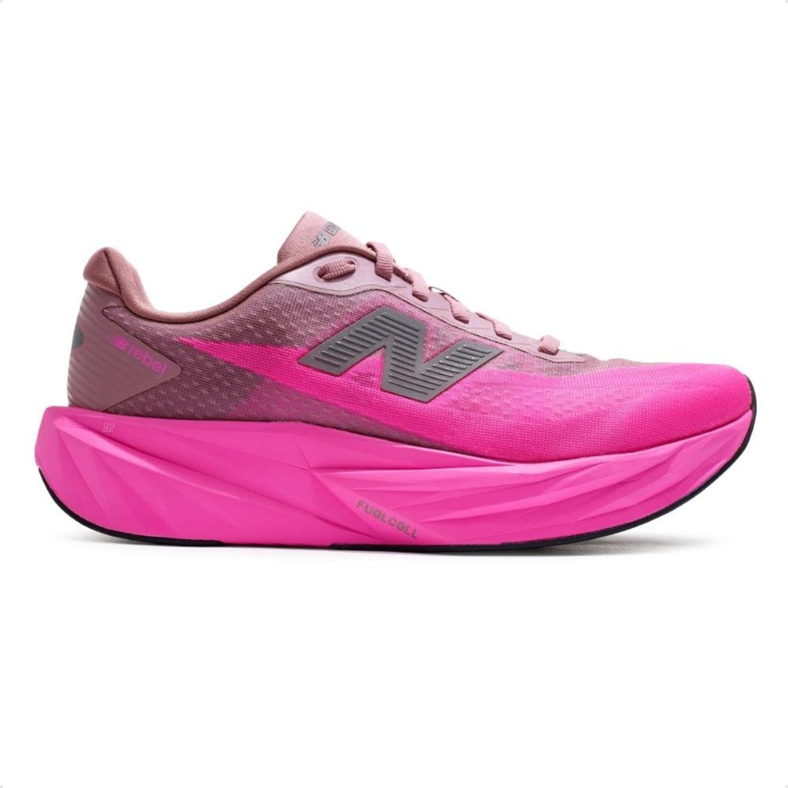 Tenis New Balance Fuelcell Rebel V5 Masculino Rosa