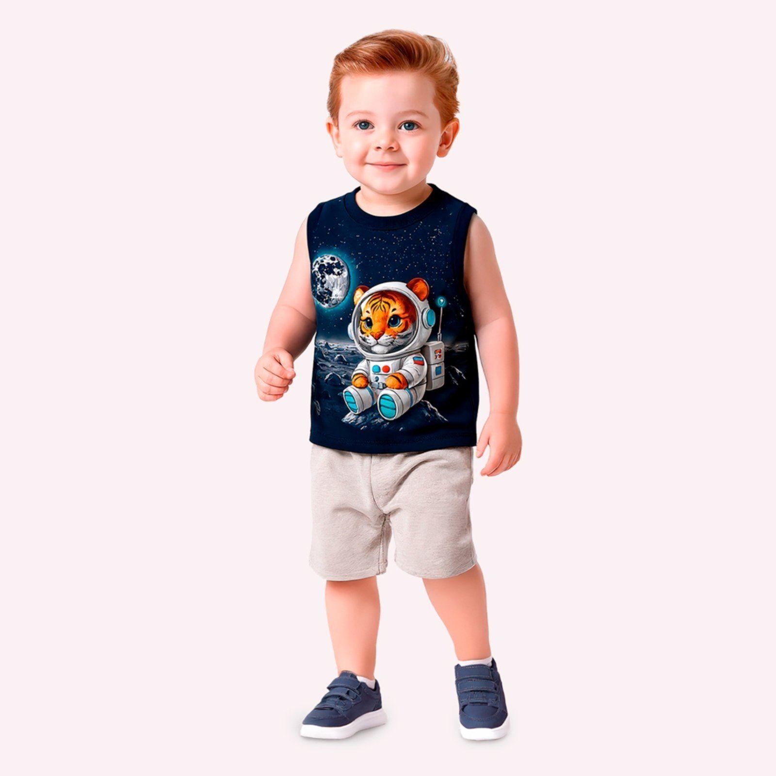 Infantil - Conjunto Menino Astronauta Kyly