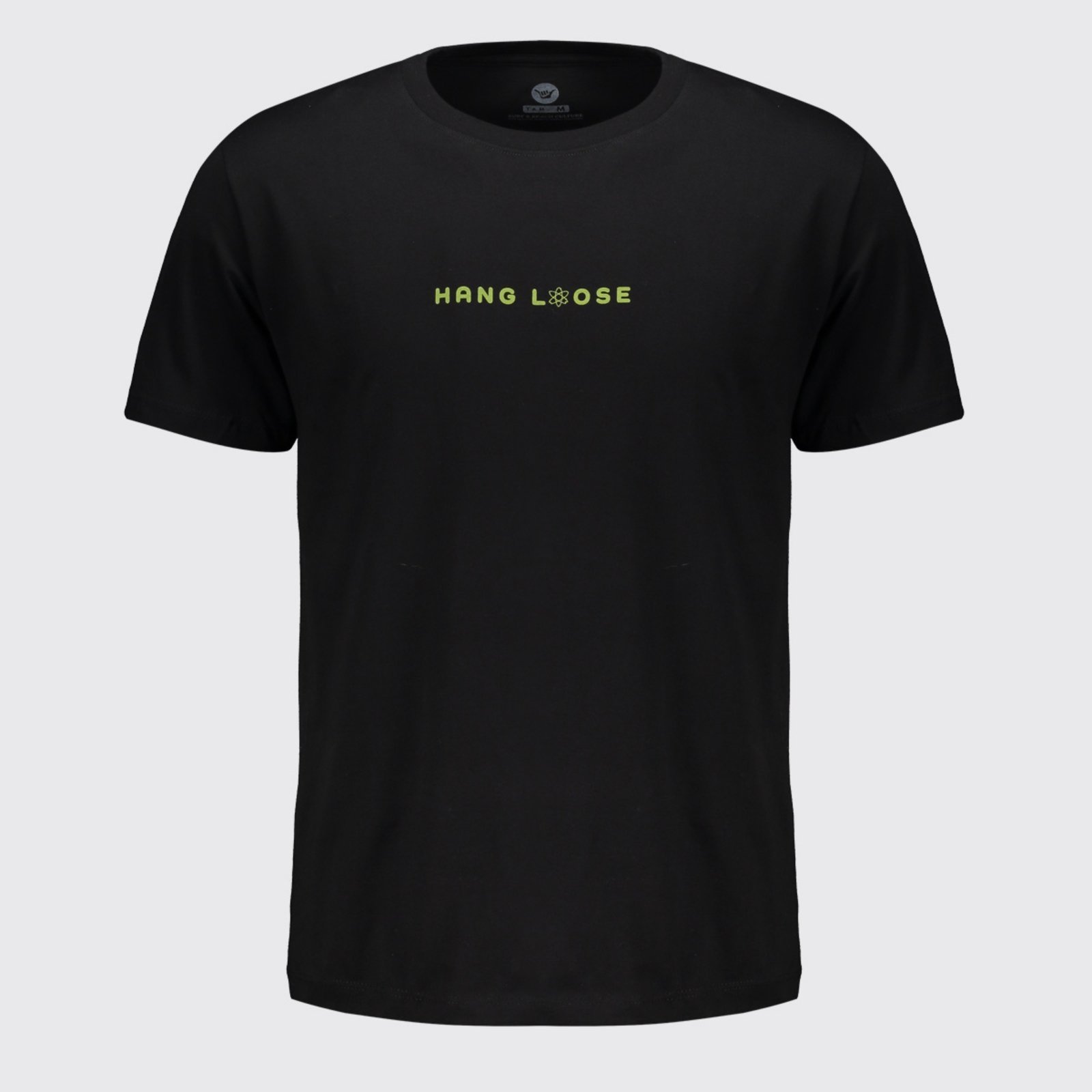 Camiseta Hang Loose Atom Basic Preta