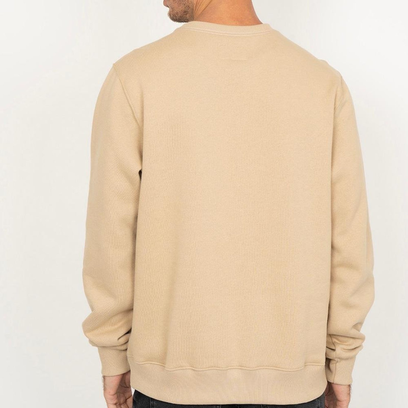 Moletom Quiksilver Careca Big Block WT26 Masculino Areia