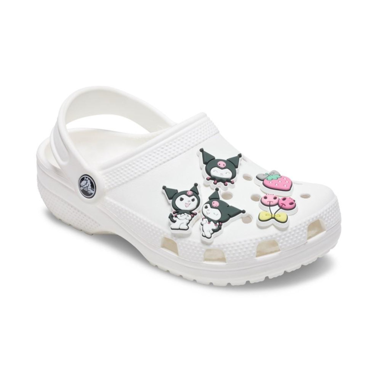 Vista 3 Infantil - Jibbitz™ Sanrio Kuromi Pack Com 5 Peças Crocs branco