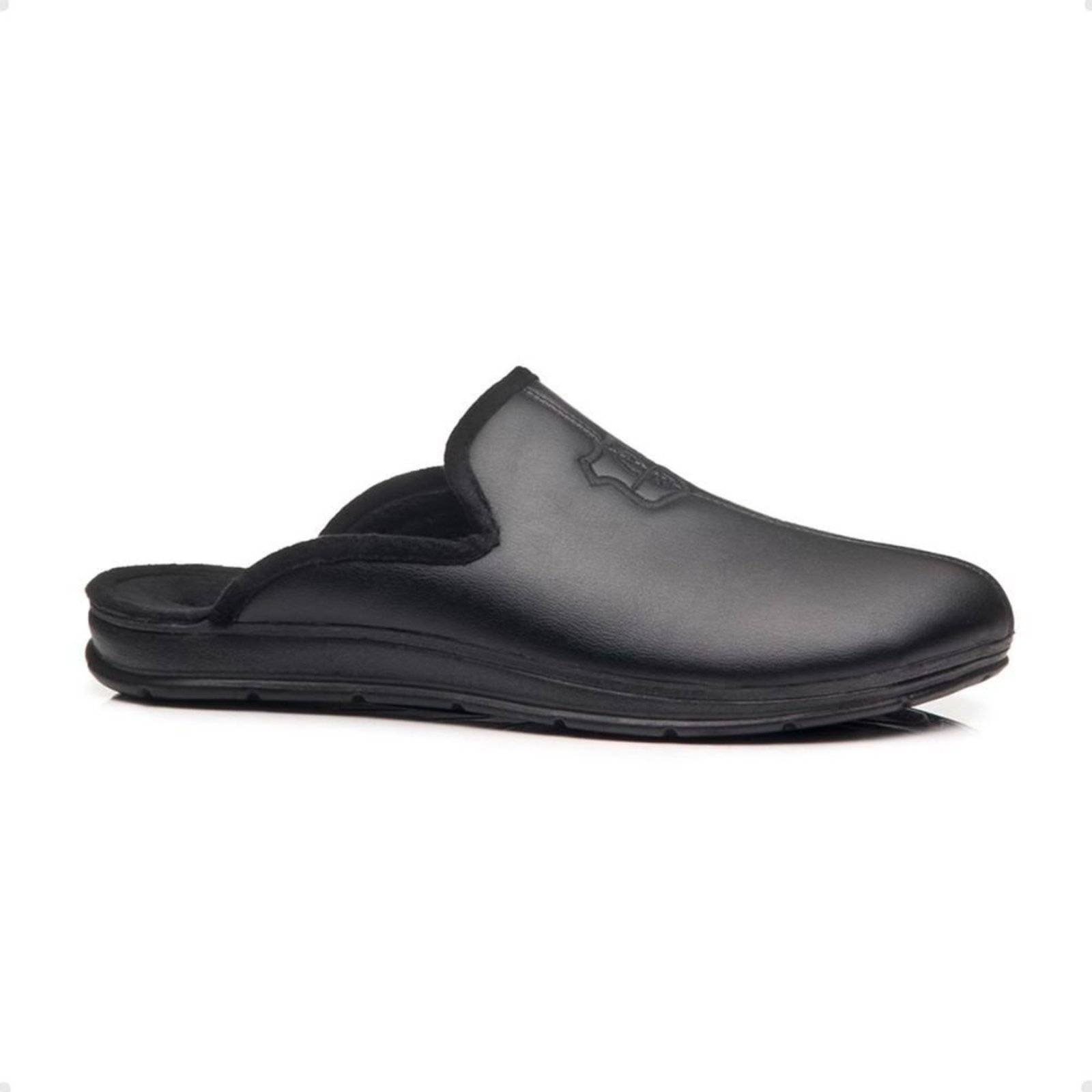 Pantufa Masculina Aberta Pegada Preta