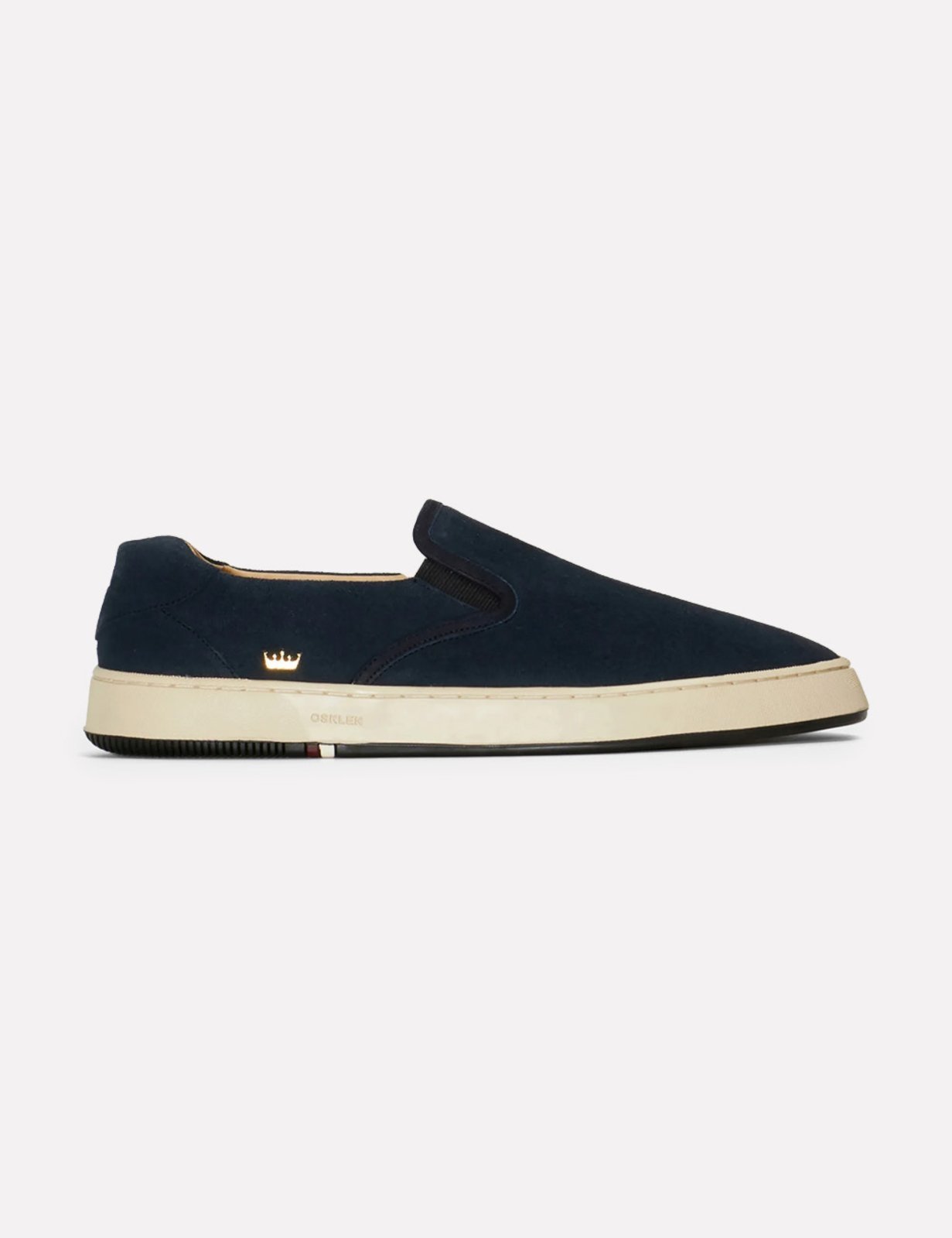 Tênis Osklen Masculino Slip On Bossanova Carmurça Azul Marinho