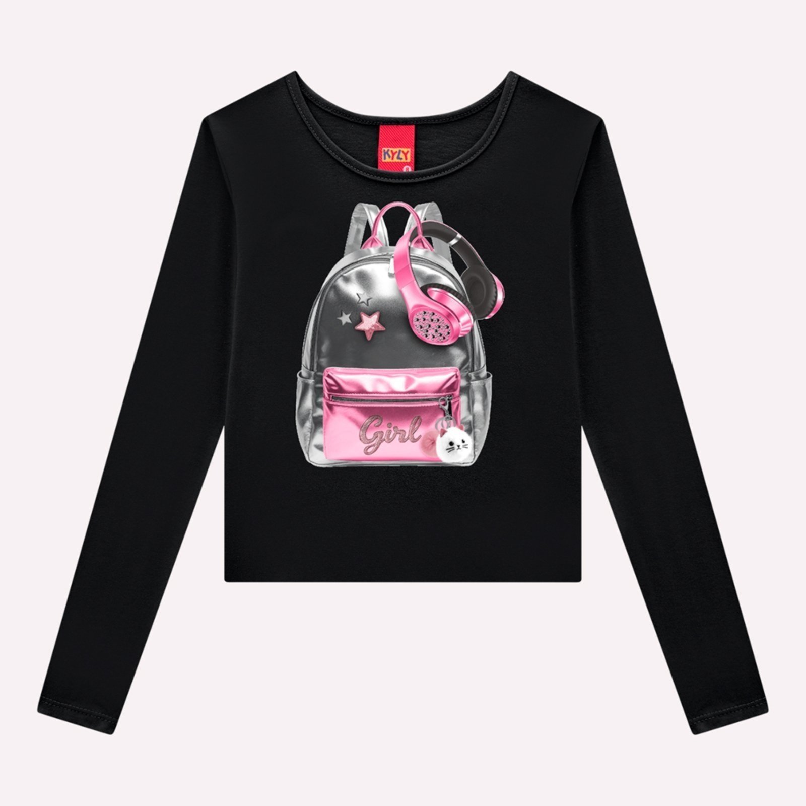 Infantil - Blusa Menina em Algodão Kyly