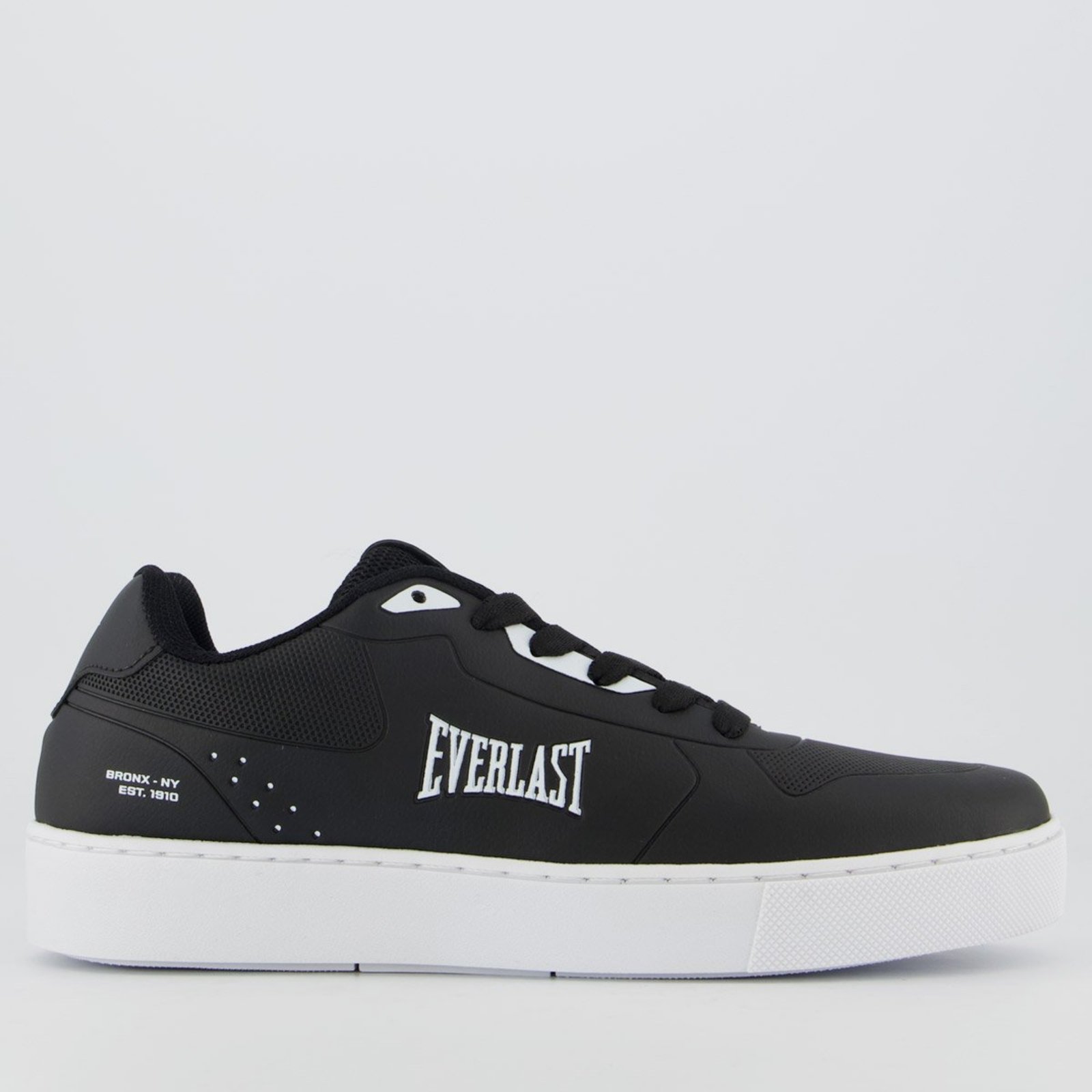 Tênis Everlast Slice Preto e Branco