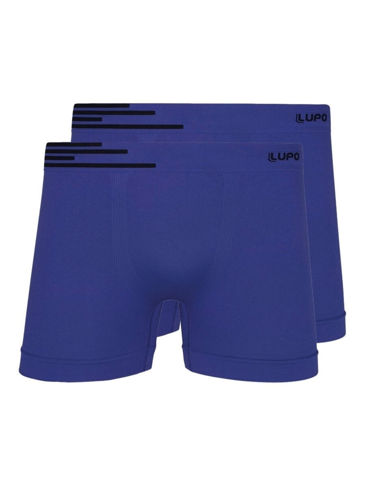 Kit com 2 Cuecas Boxer Lupo 436-002 Azul