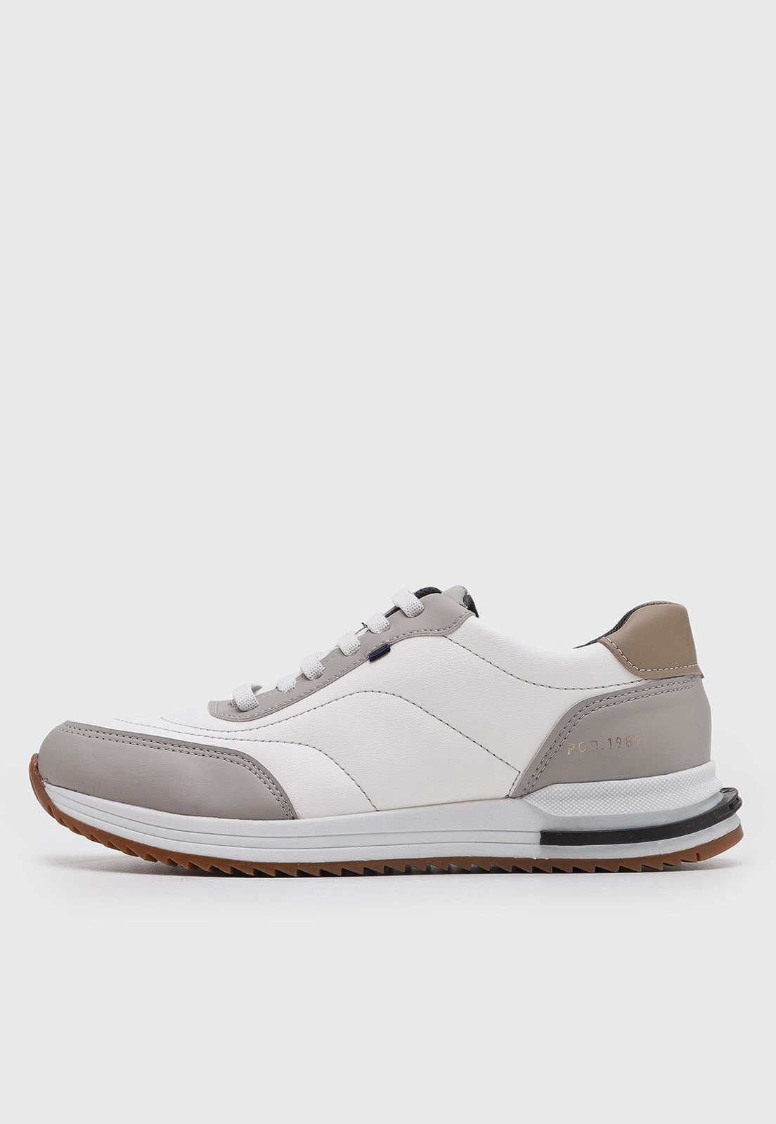 Tênis Masculino Pegada Casual Branco