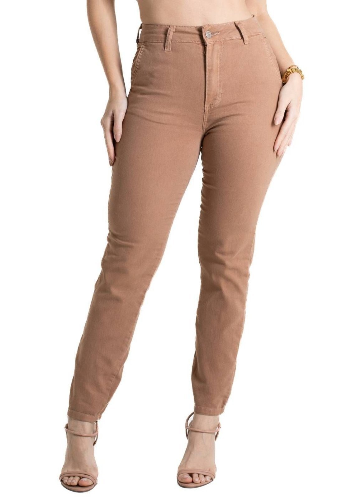 Calça Sarja Sawary Reta – 280981 – Marrom – Sawary