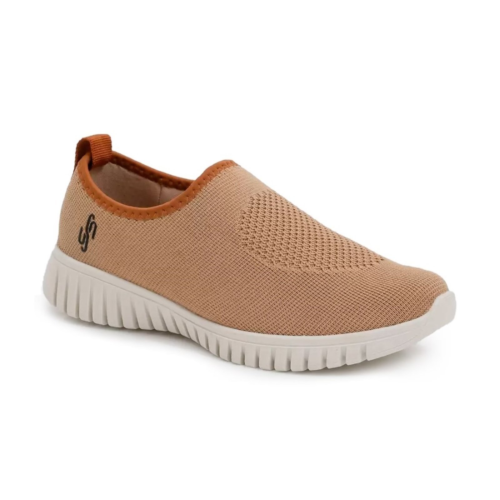 Tênis Usaflex Feminino Slip-On Conforto Tricot AE2208