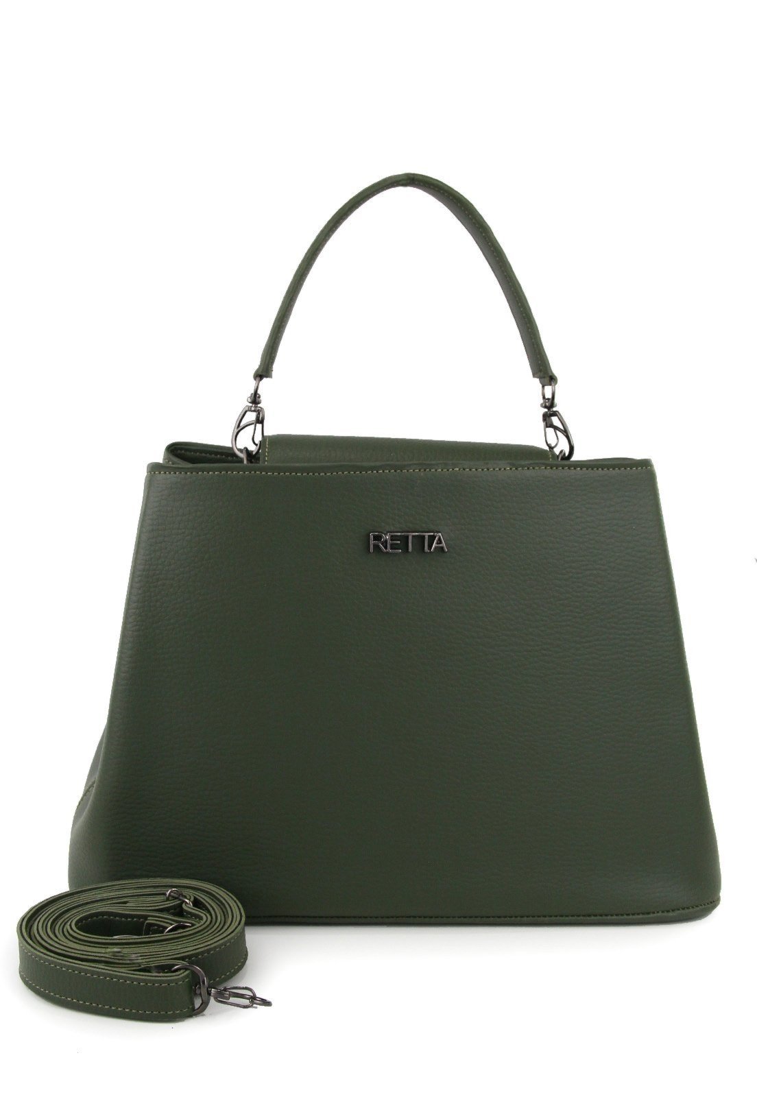 Bolsa Bau Feminina Sofia Verde Militar