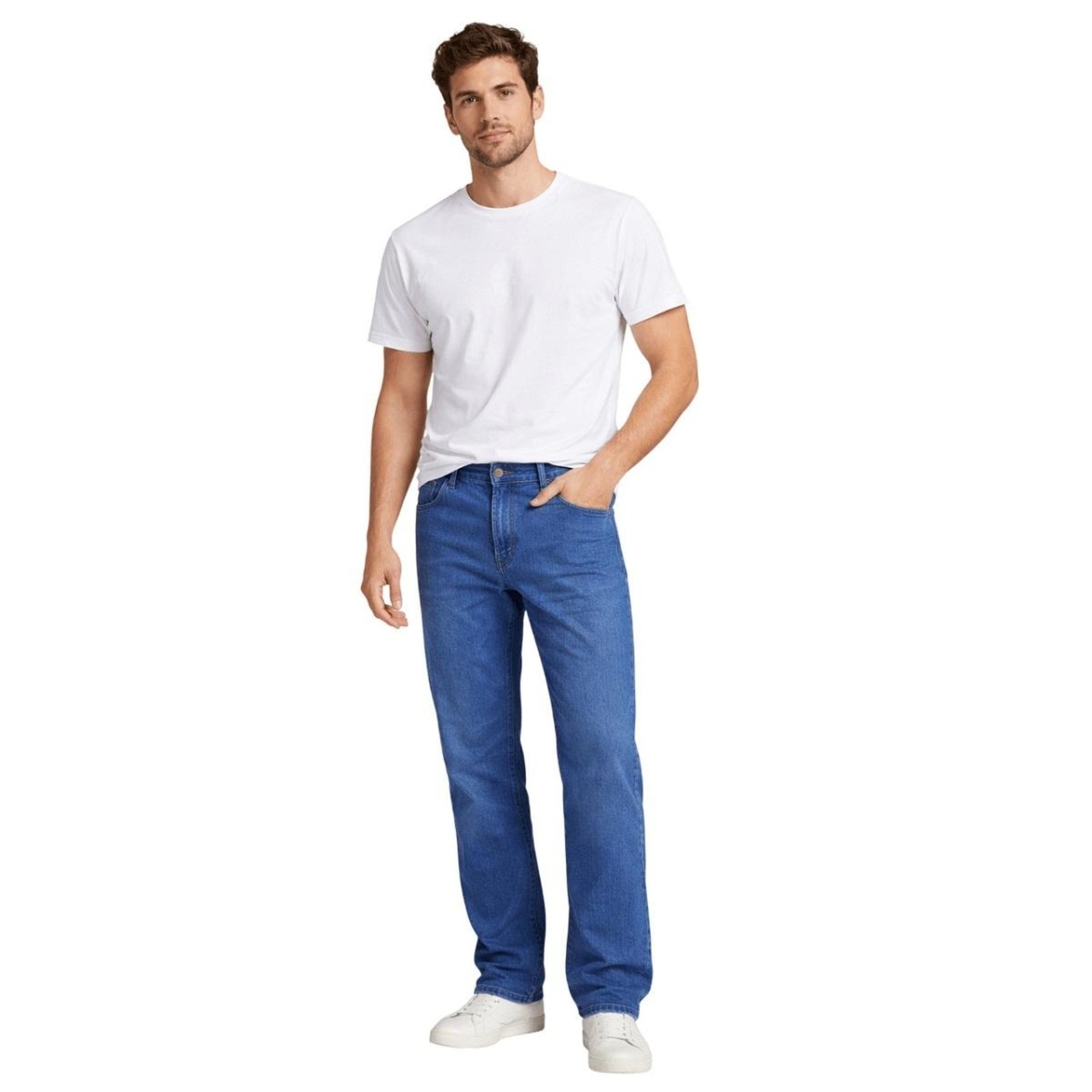 Calça Masculina Casual Reta Premium Max Denim 12001 Jeans